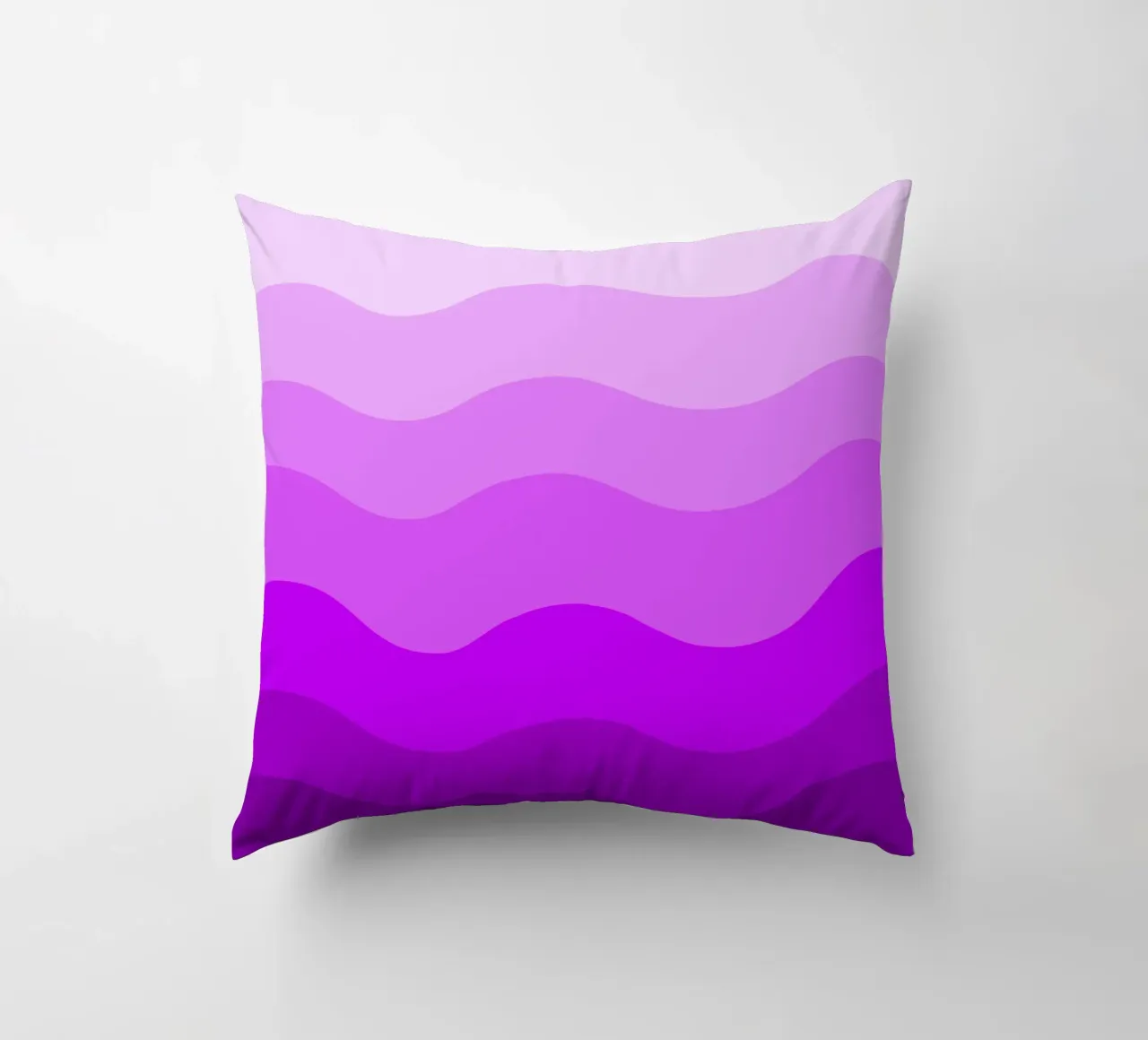 Purple gradient design cuscino da baobabprintstore
