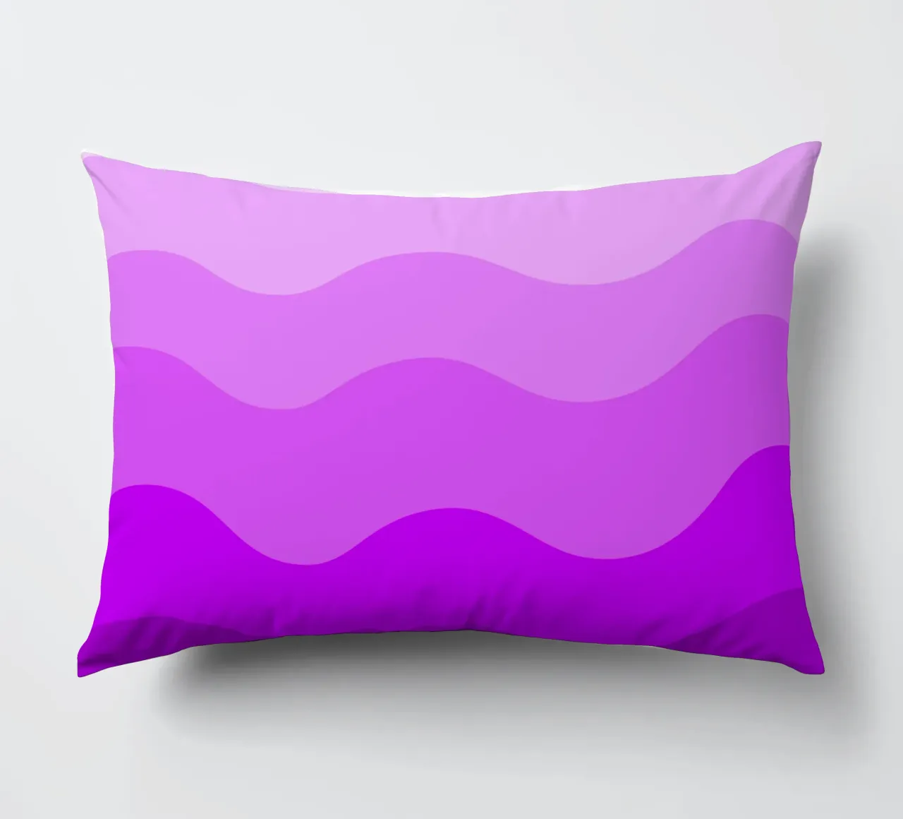 Purple gradient design cuscino da baobabprintstore