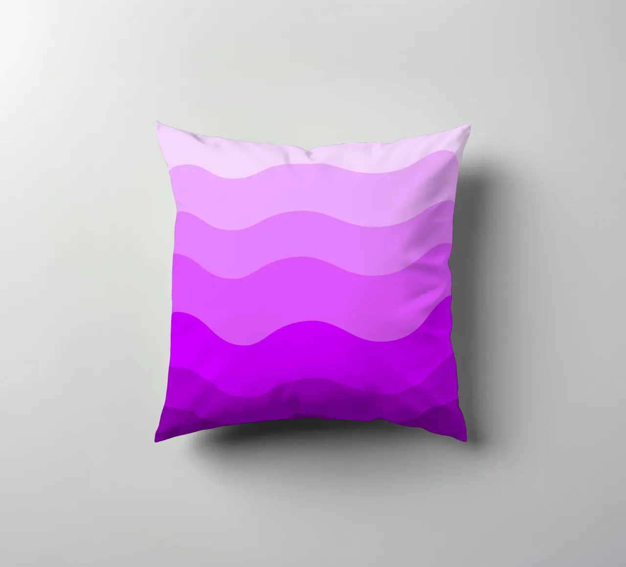 Purple gradient design cuscino da baobabprintstore