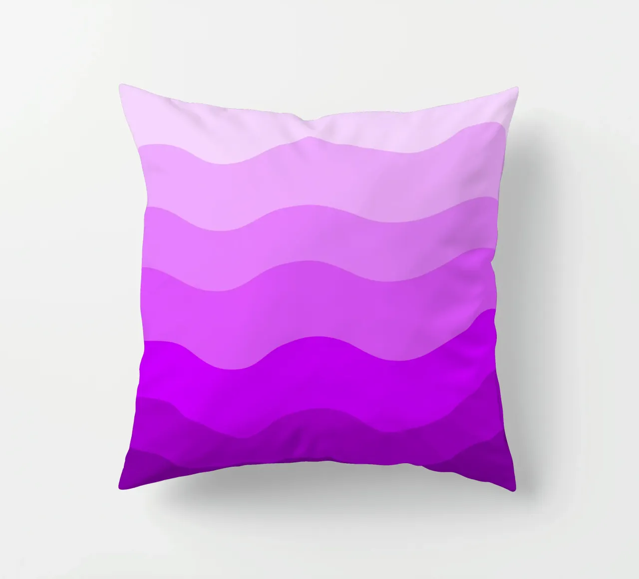 Purple gradient design cuscino da baobabprintstore