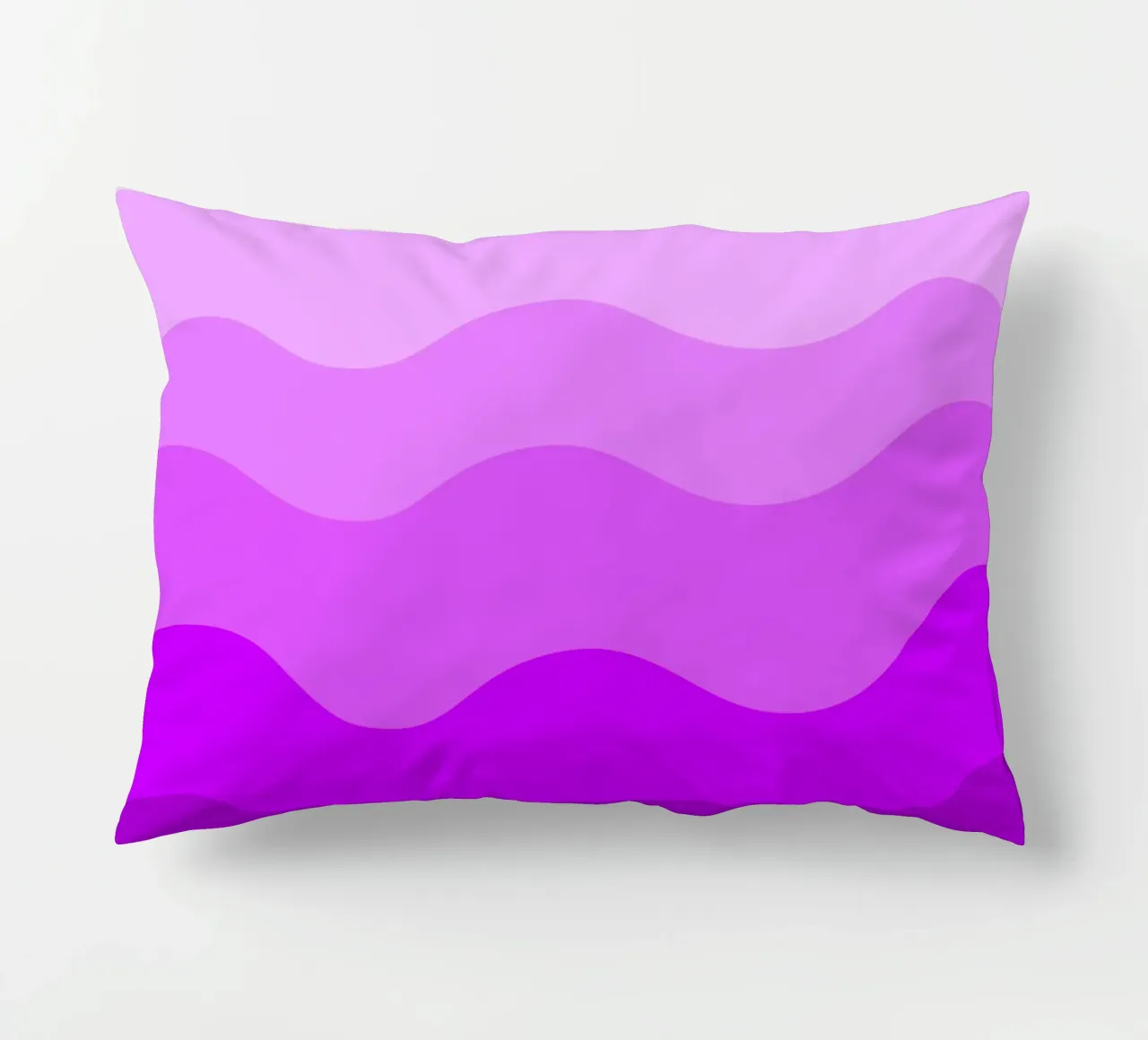 Purple gradient design cuscino da baobabprintstore