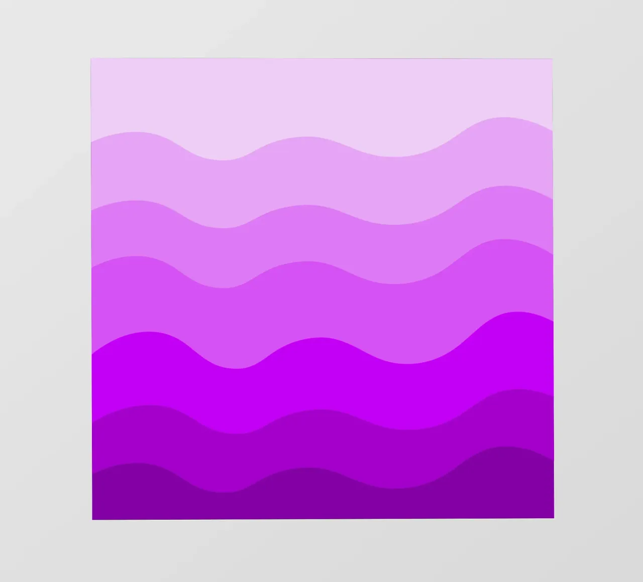 Purple gradient design pellicola backlit da baobabprintstore