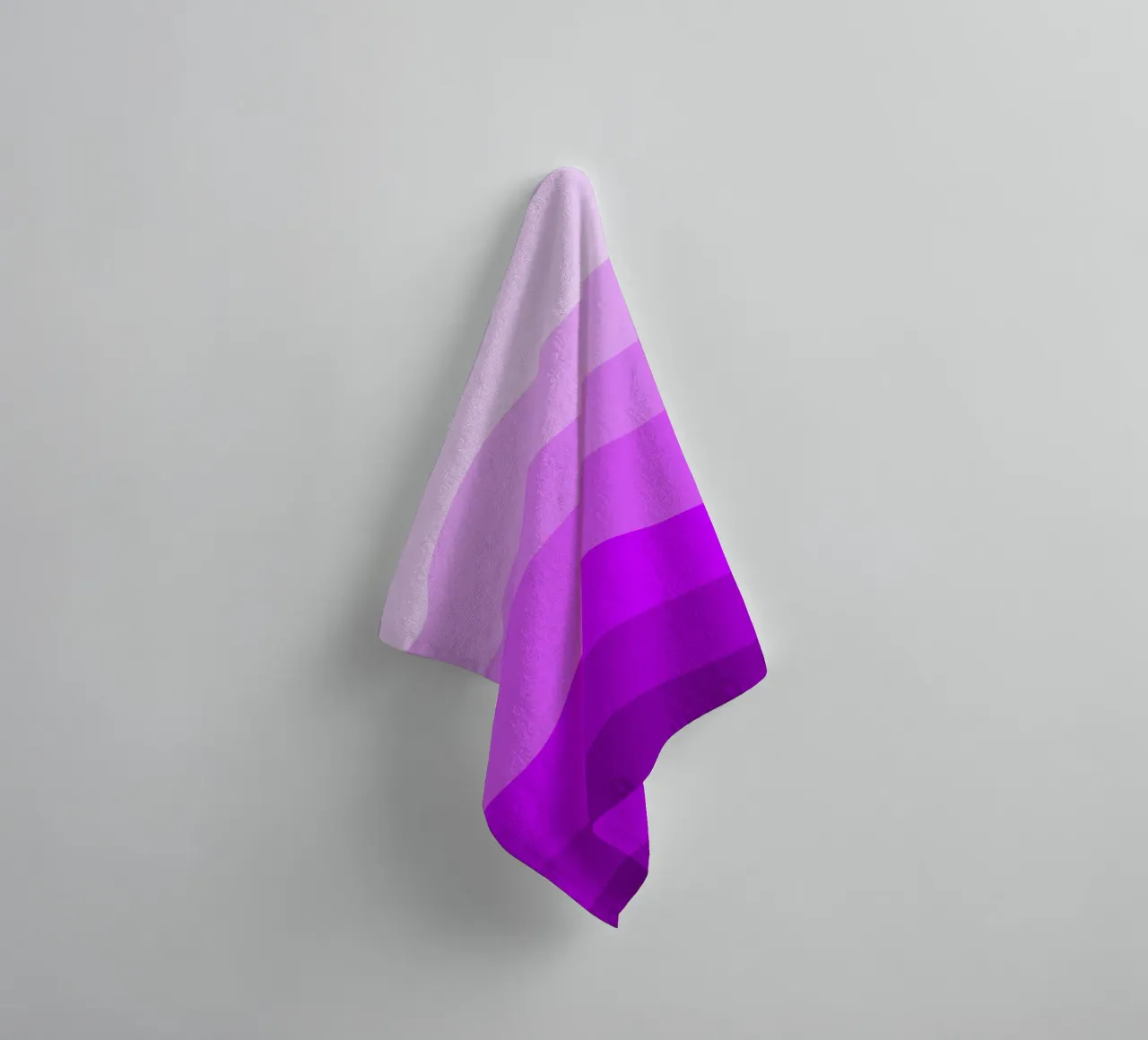 Purple gradient design asciugamano da bagno da baobabprintstore