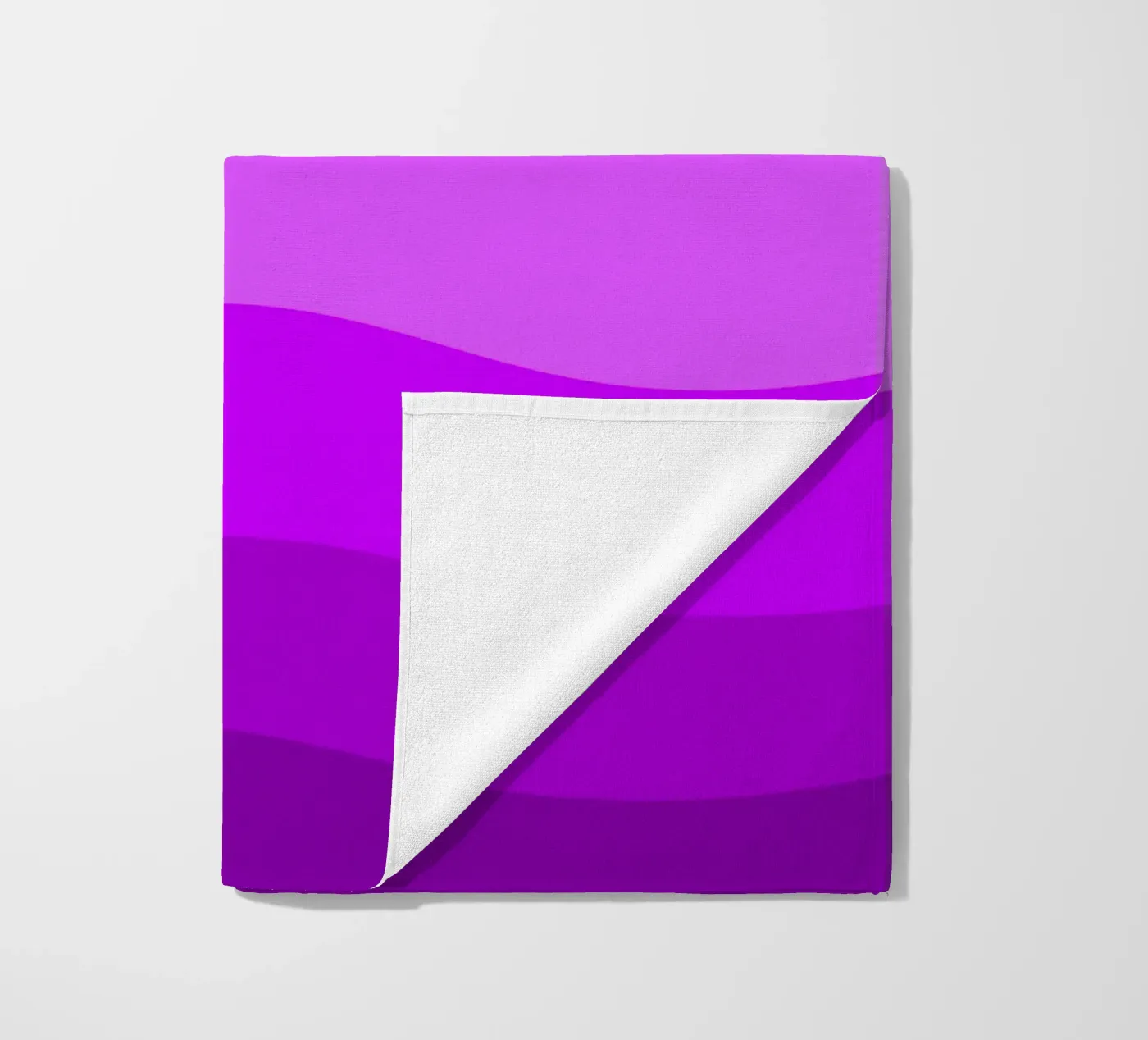 Purple gradient design telo mare da baobabprintstore