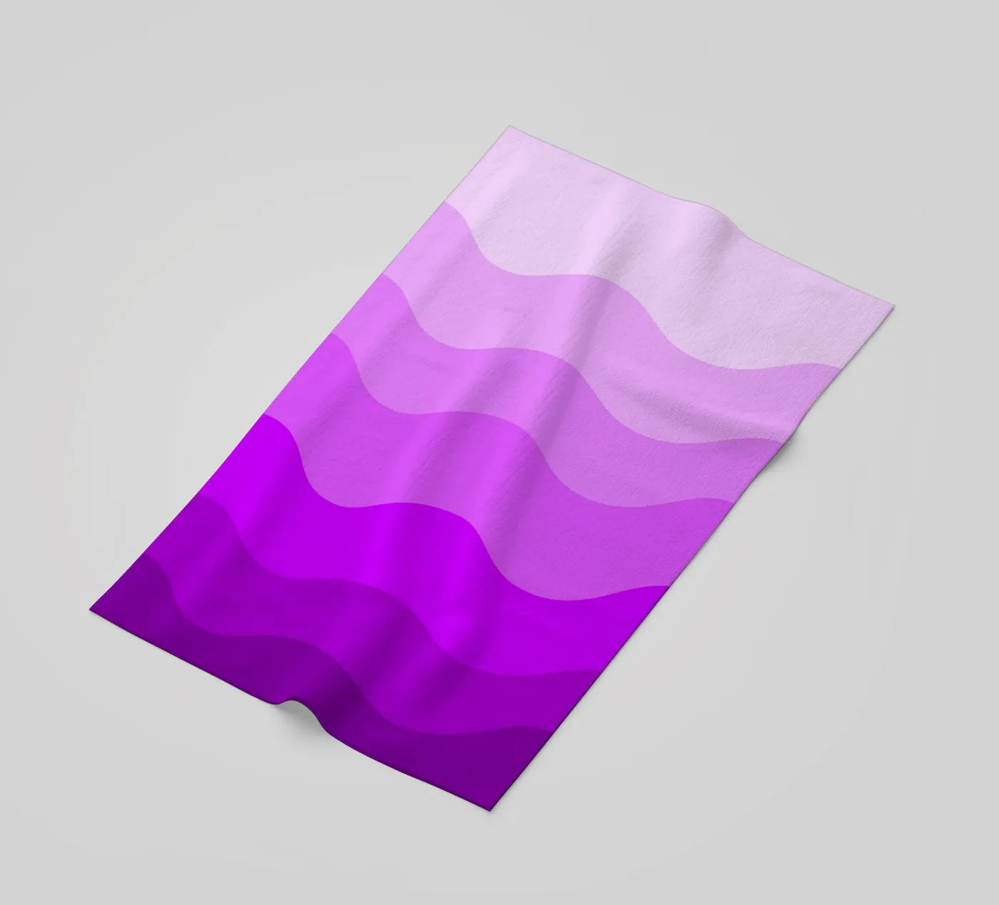 Purple gradient design telo mare da baobabprintstore