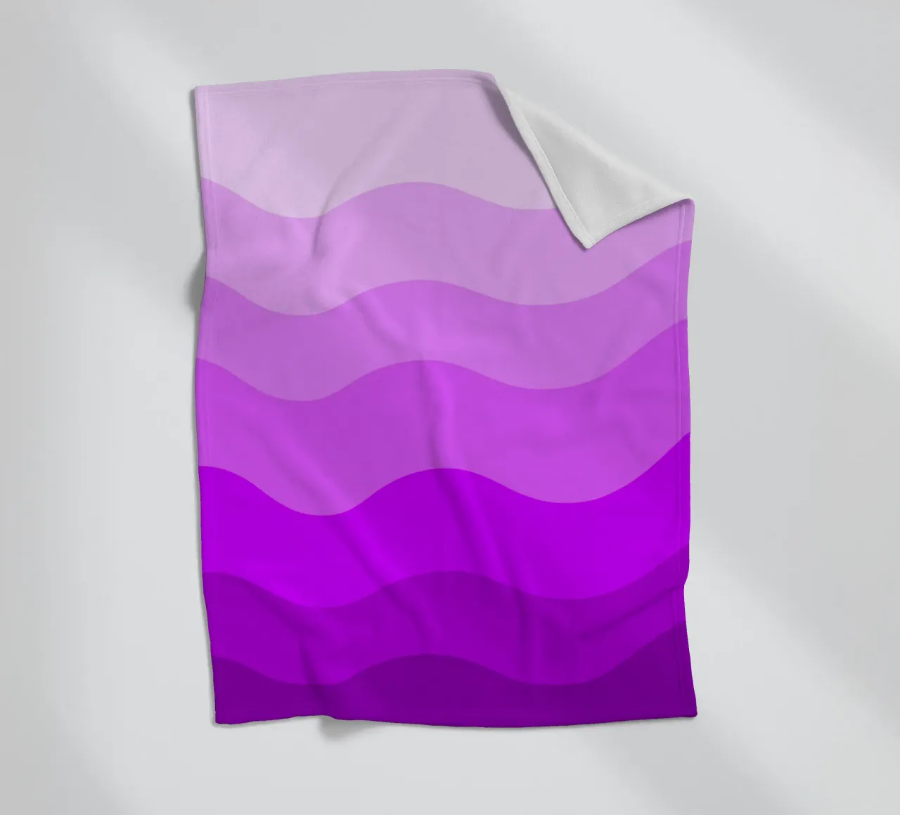 Purple gradient design coperta in pile da baobabprintstore