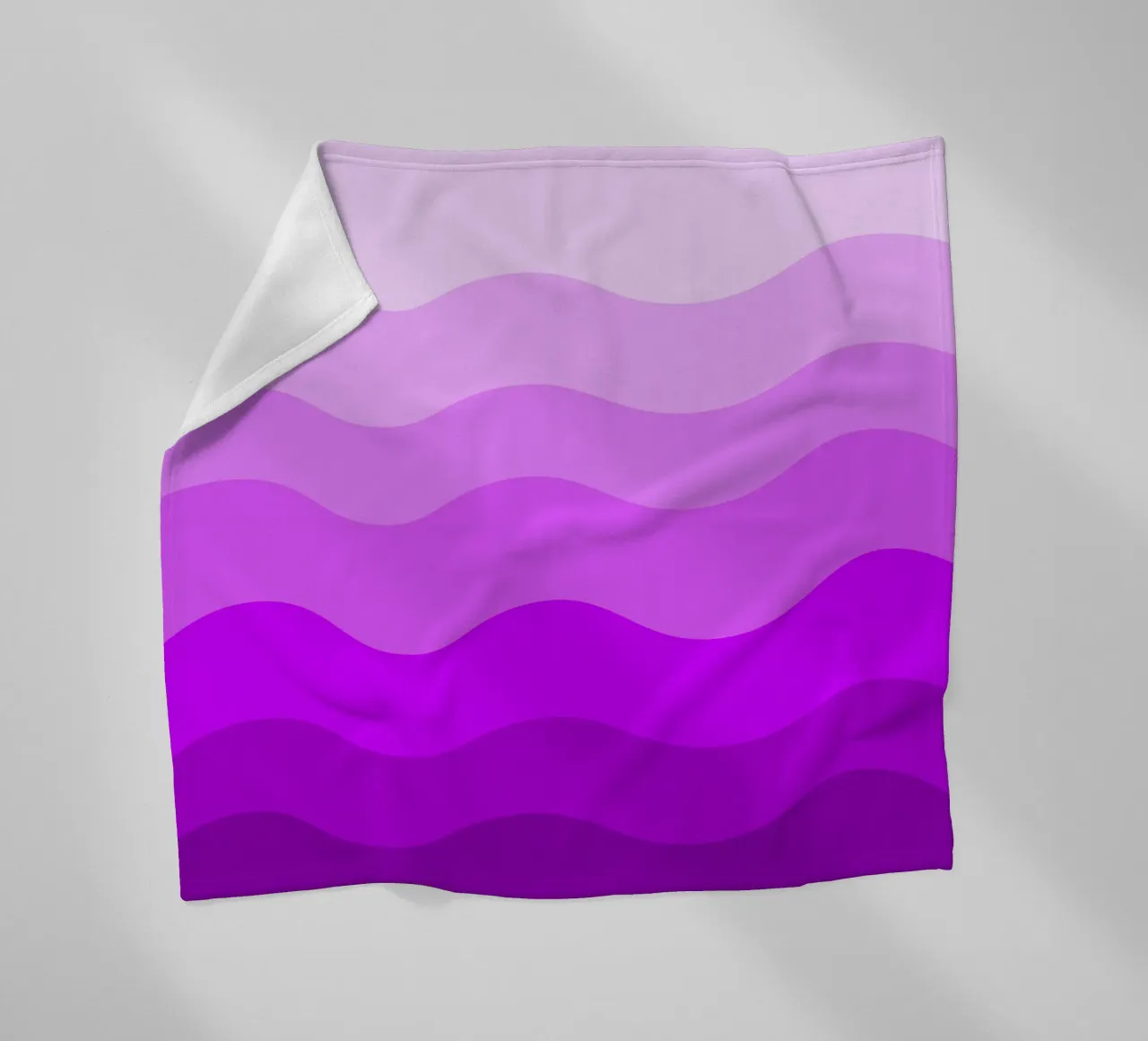 Purple gradient design coperta in pile da baobabprintstore