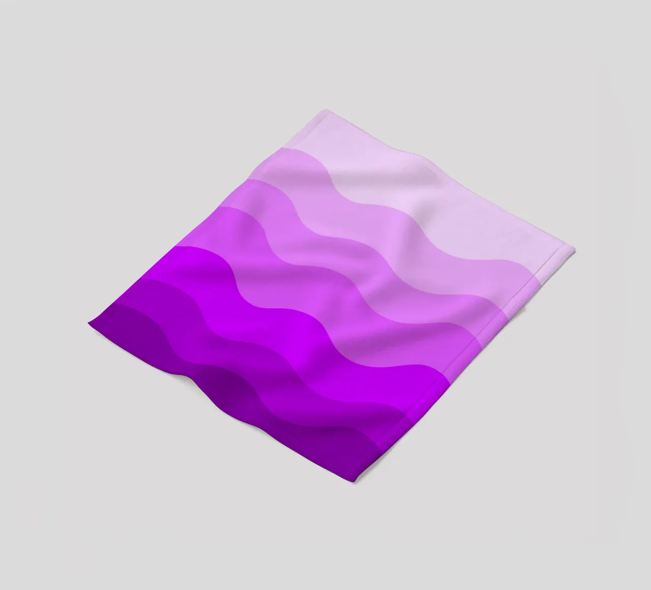 Purple gradient design coperta in pile da baobabprintstore