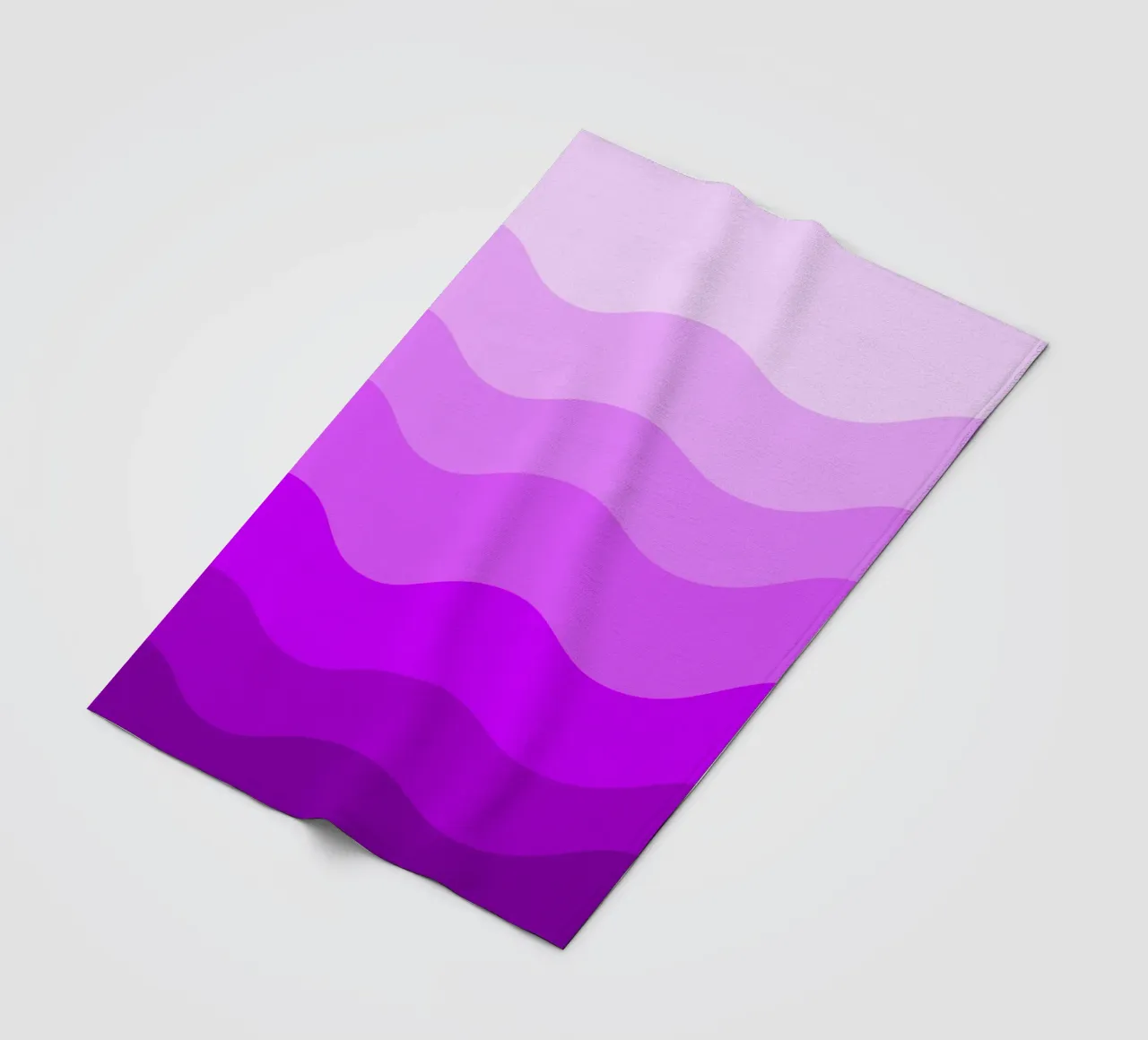 Purple gradient design coperta in pile da baobabprintstore