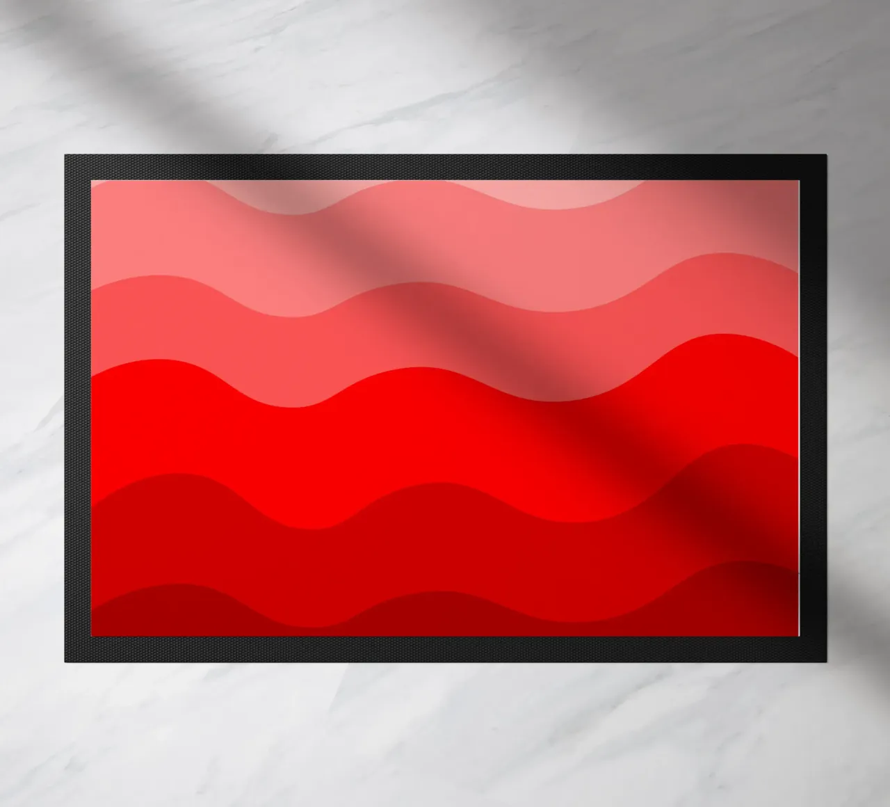 Red gradient design zerbino da baobabprintstore