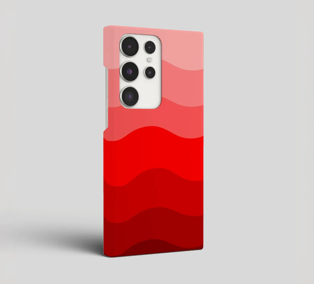 Red gradient design cover samsung da baobabprintstore