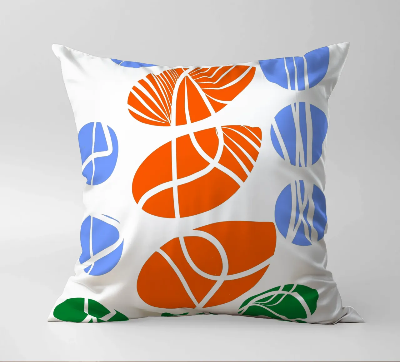 Tropical Summer Vibrations decorative cushion by Abstract and Patterns