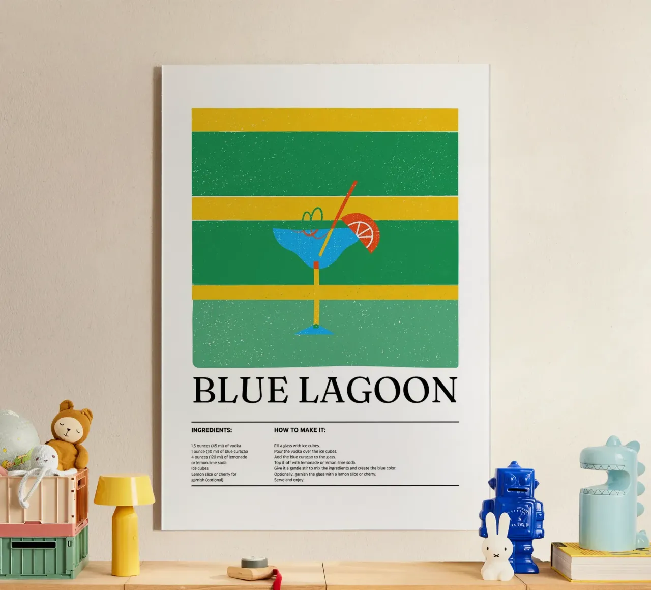 laguna blu plexiglass da E Cannon