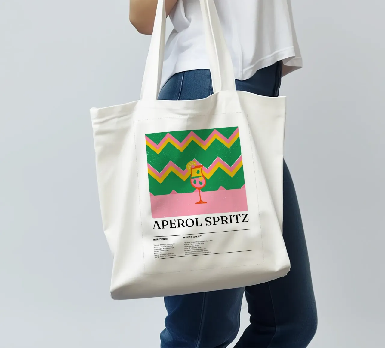 Aperol spritz borsa in juta da E Cannon