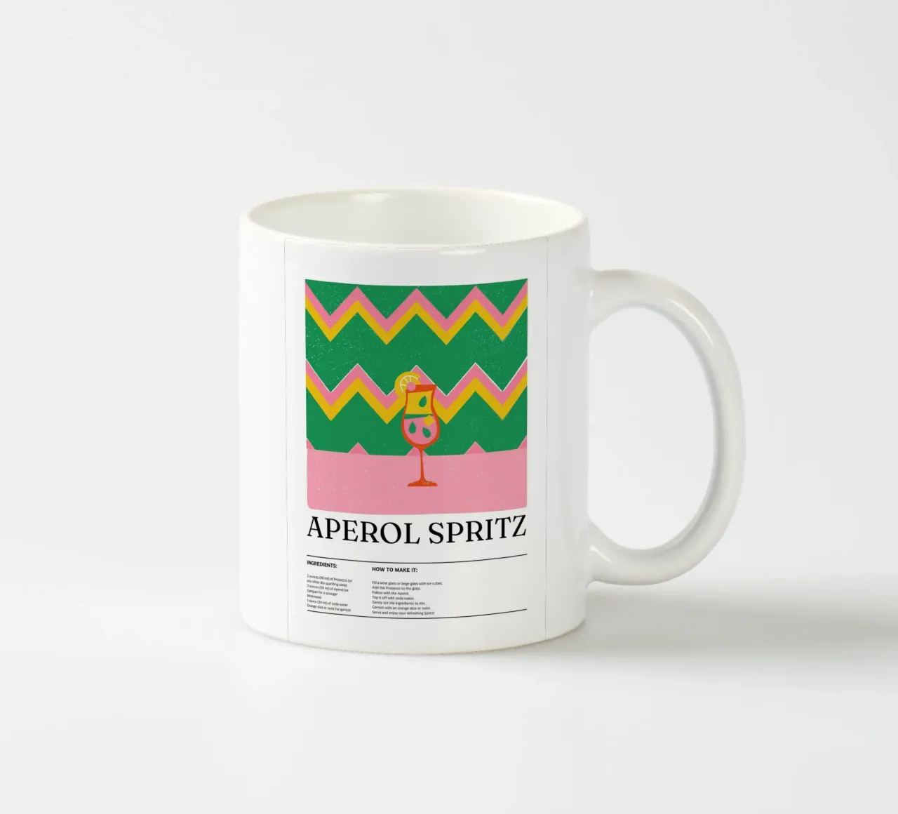Aperol spritz tazza in ceramica da E Cannon
