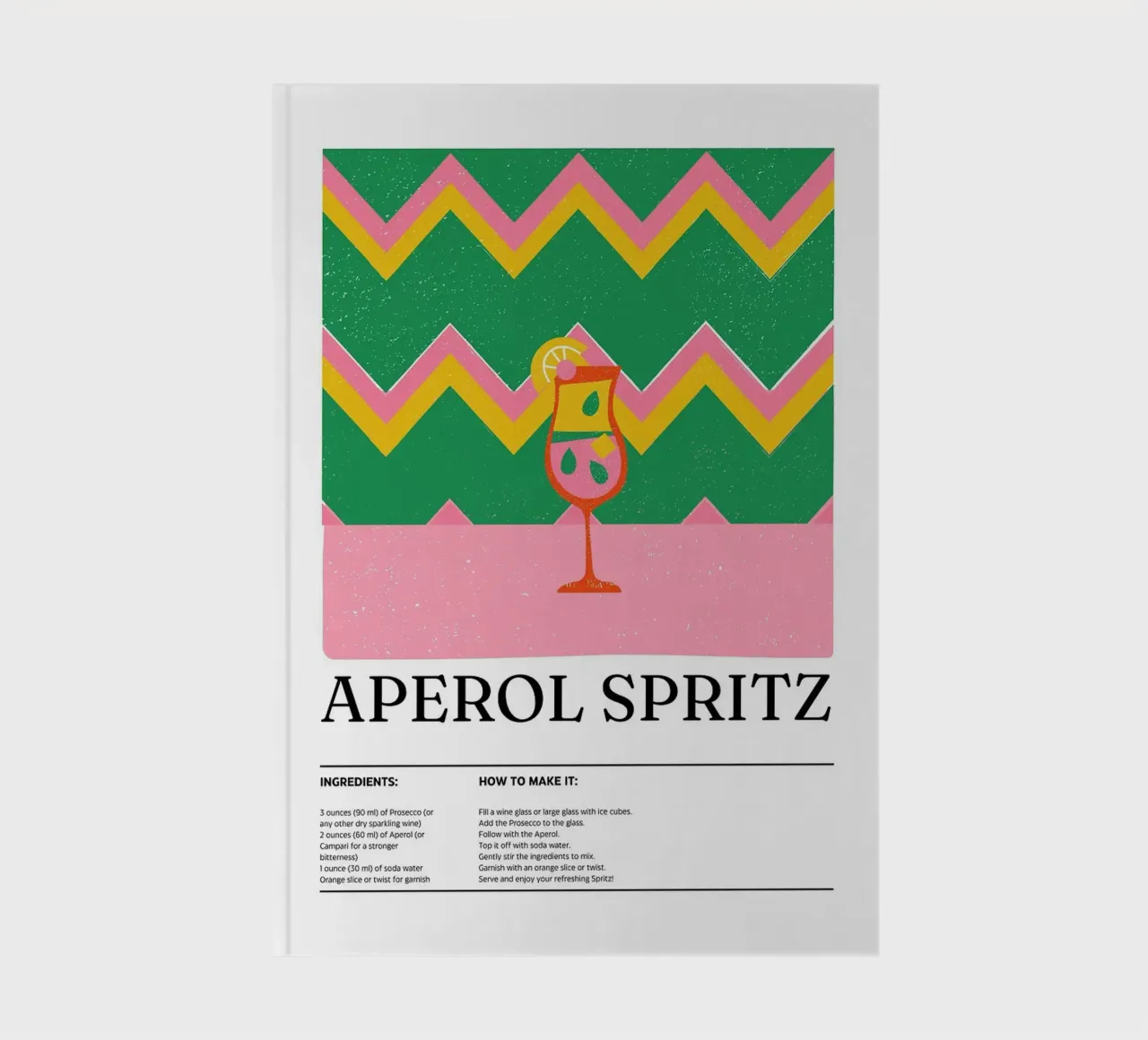 Aperol spritz diario da E Cannon