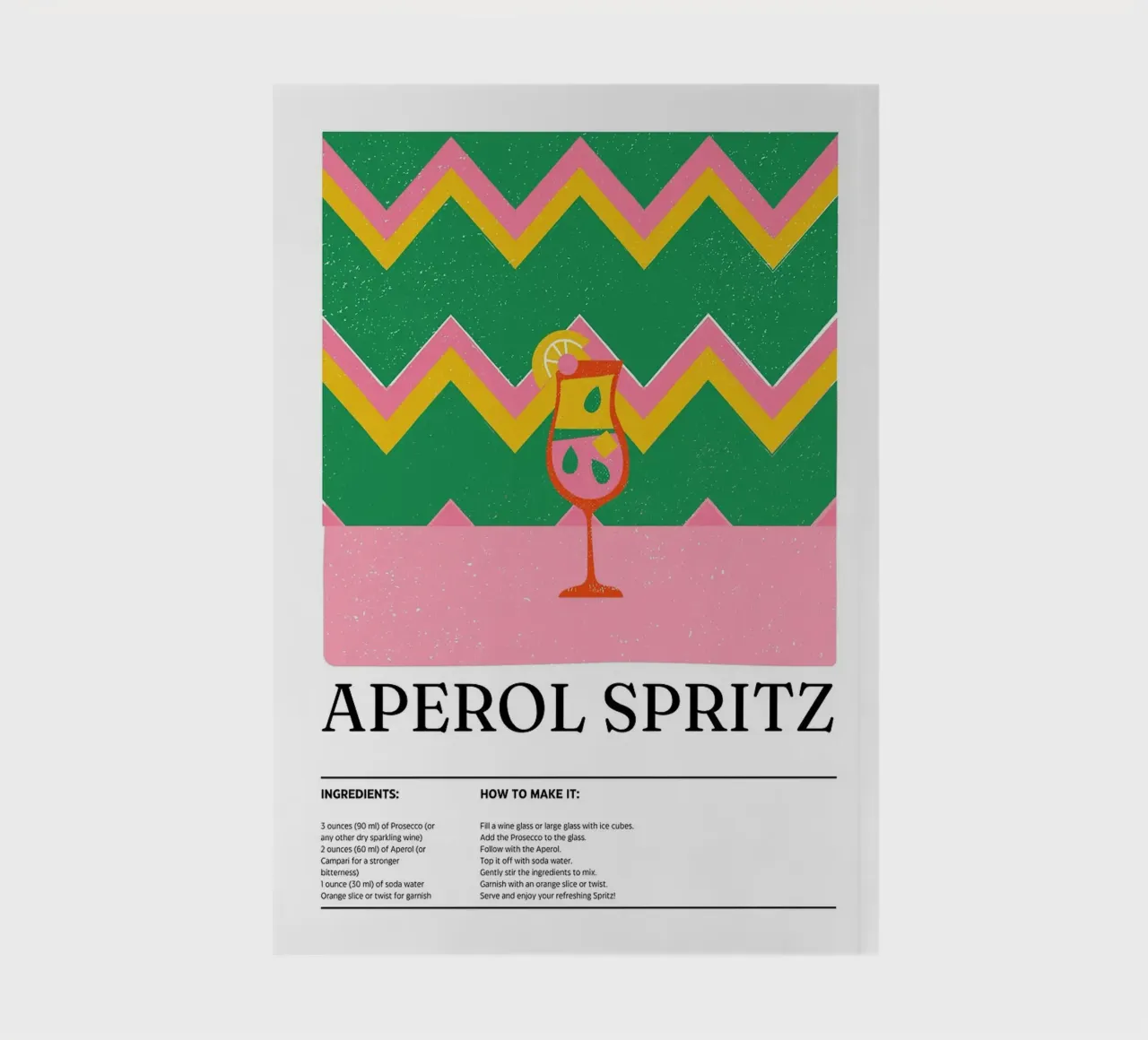 Aperol spritz diario da E Cannon