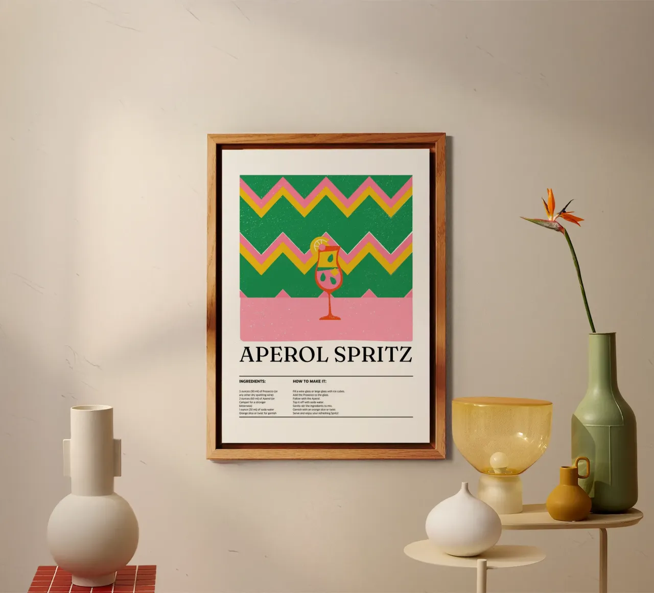 Aperol spritz alluminio dibond da E Cannon