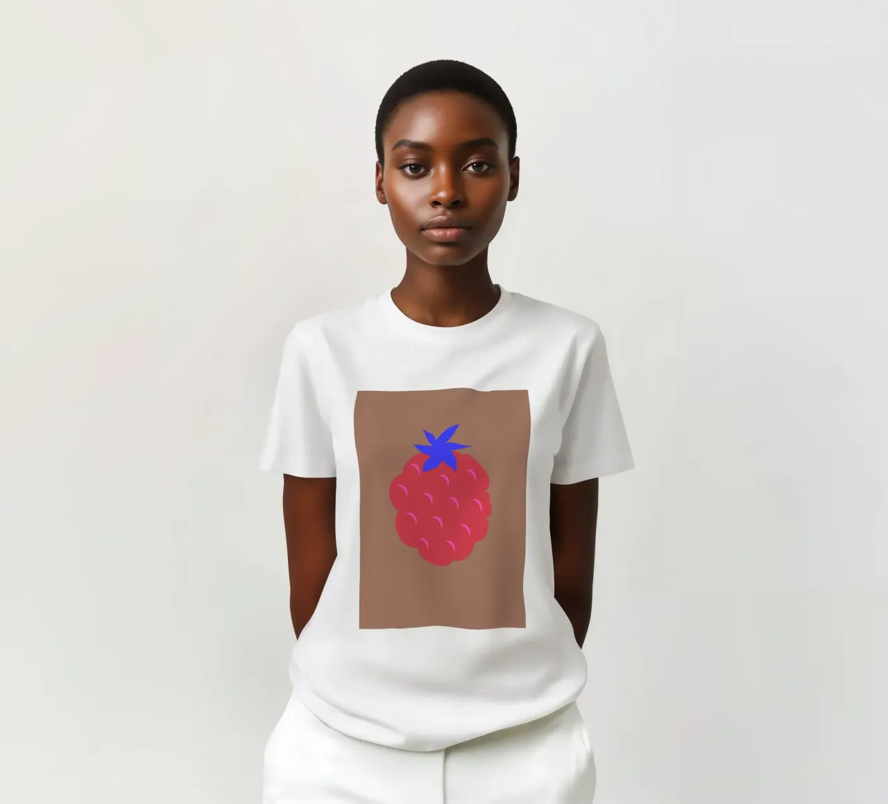raspberry t-shirt da FRICKE DESIGN