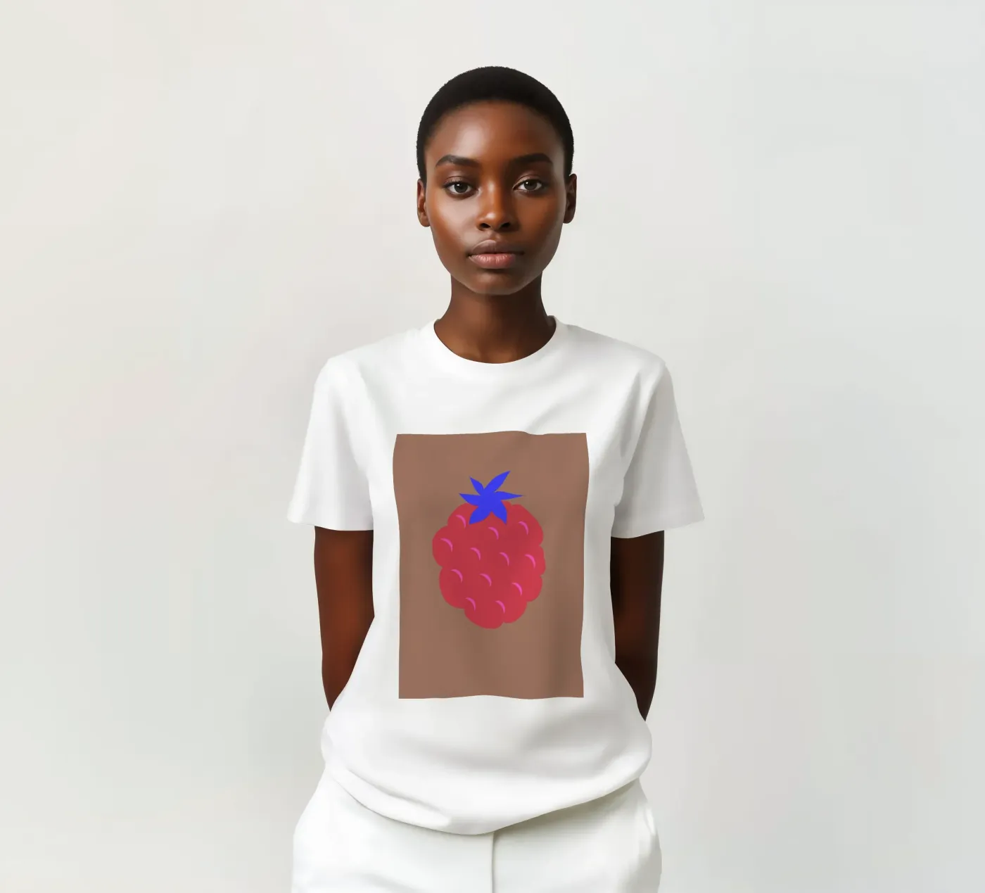 raspberry t-shirt van FRICKE DESIGN