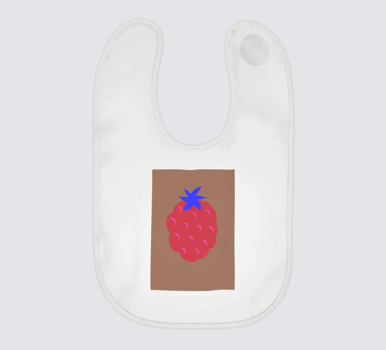 raspberry bavoir de FRICKE DESIGN