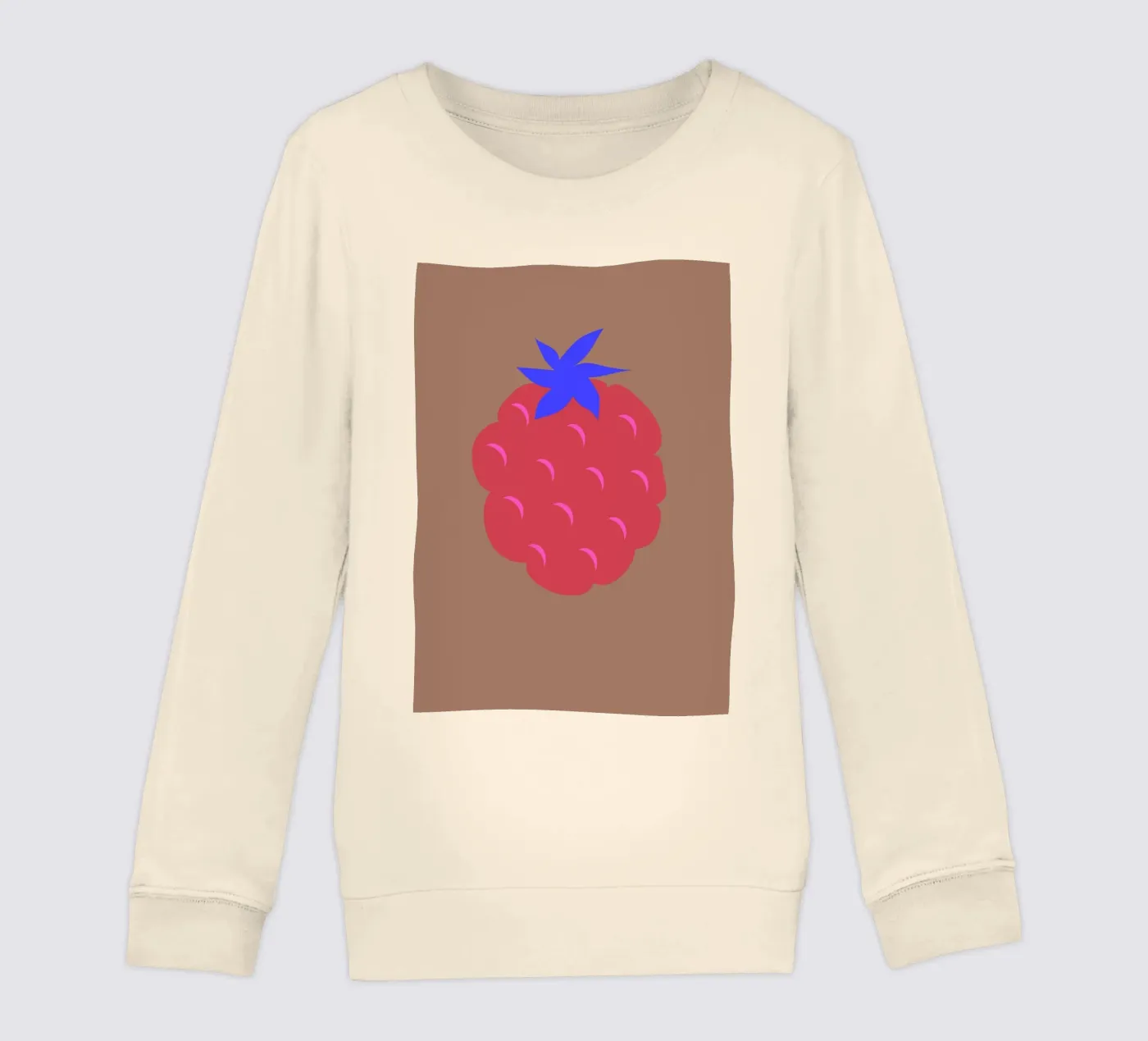 raspberry felpa bambino da FRICKE DESIGN
