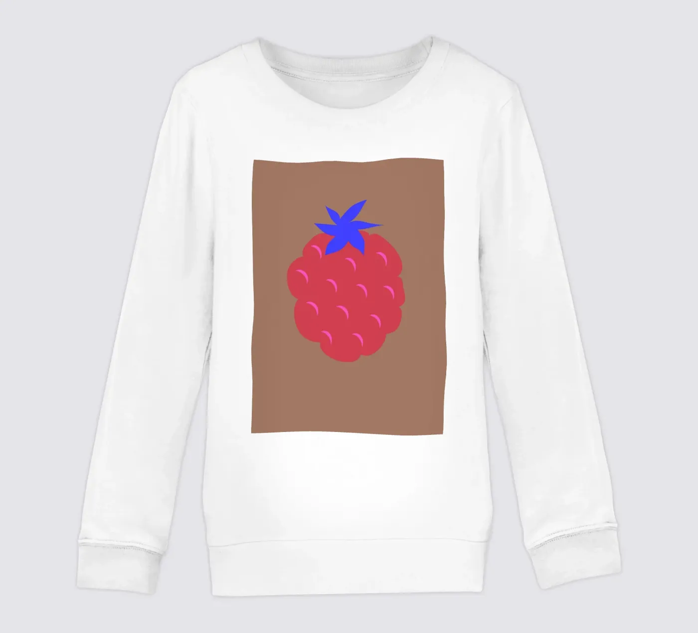 raspberry felpa bambino da FRICKE DESIGN