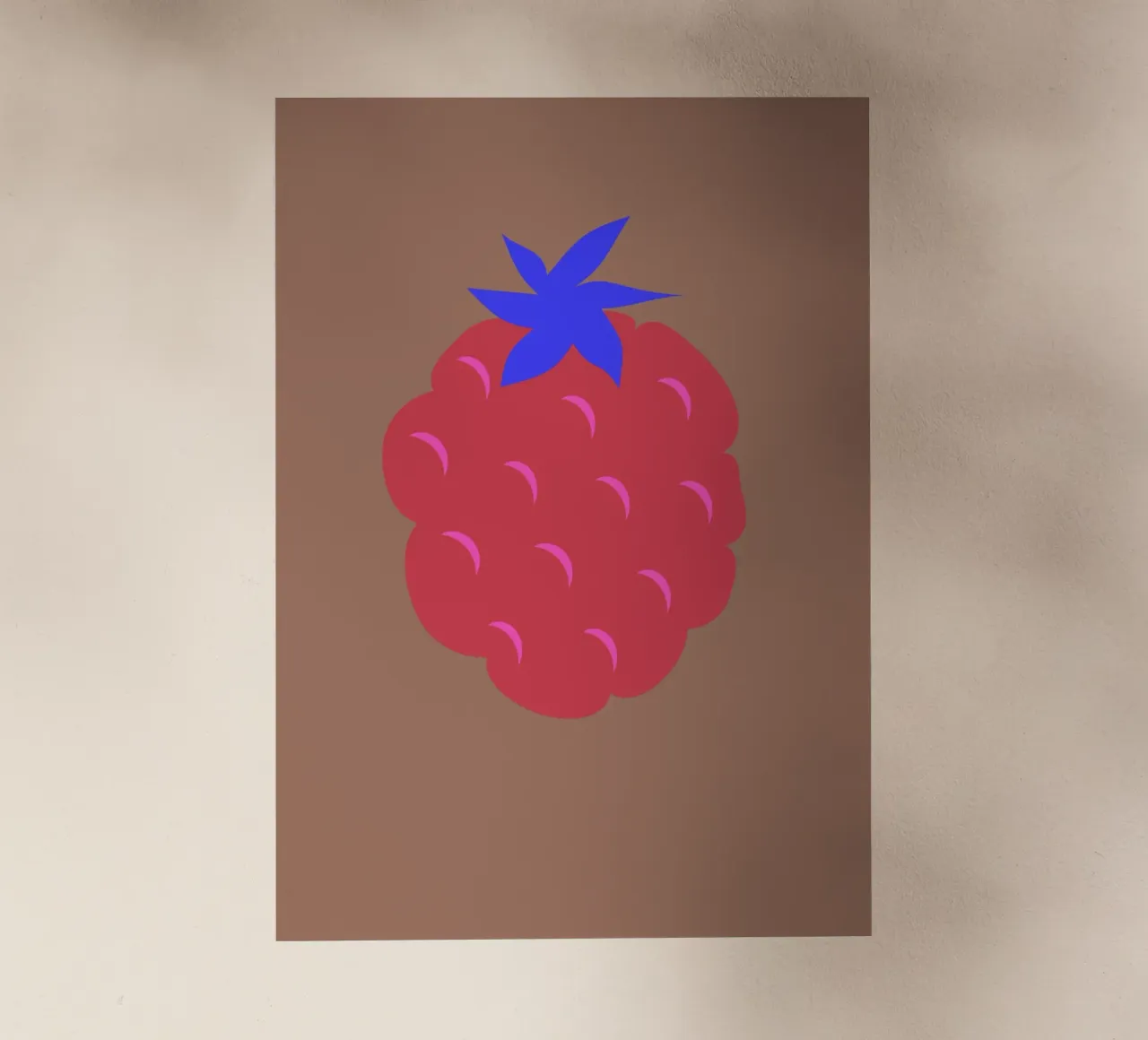 raspberry backlit folie van FRICKE DESIGN