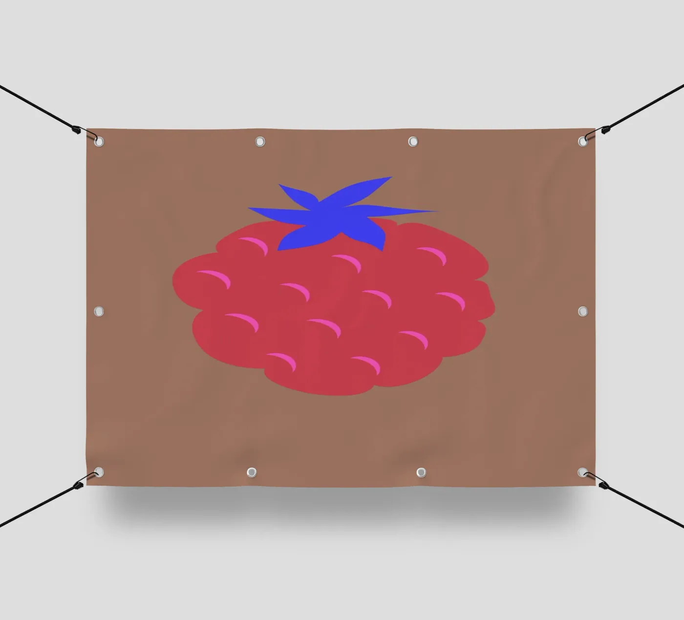 raspberry bâche pvc de FRICKE DESIGN