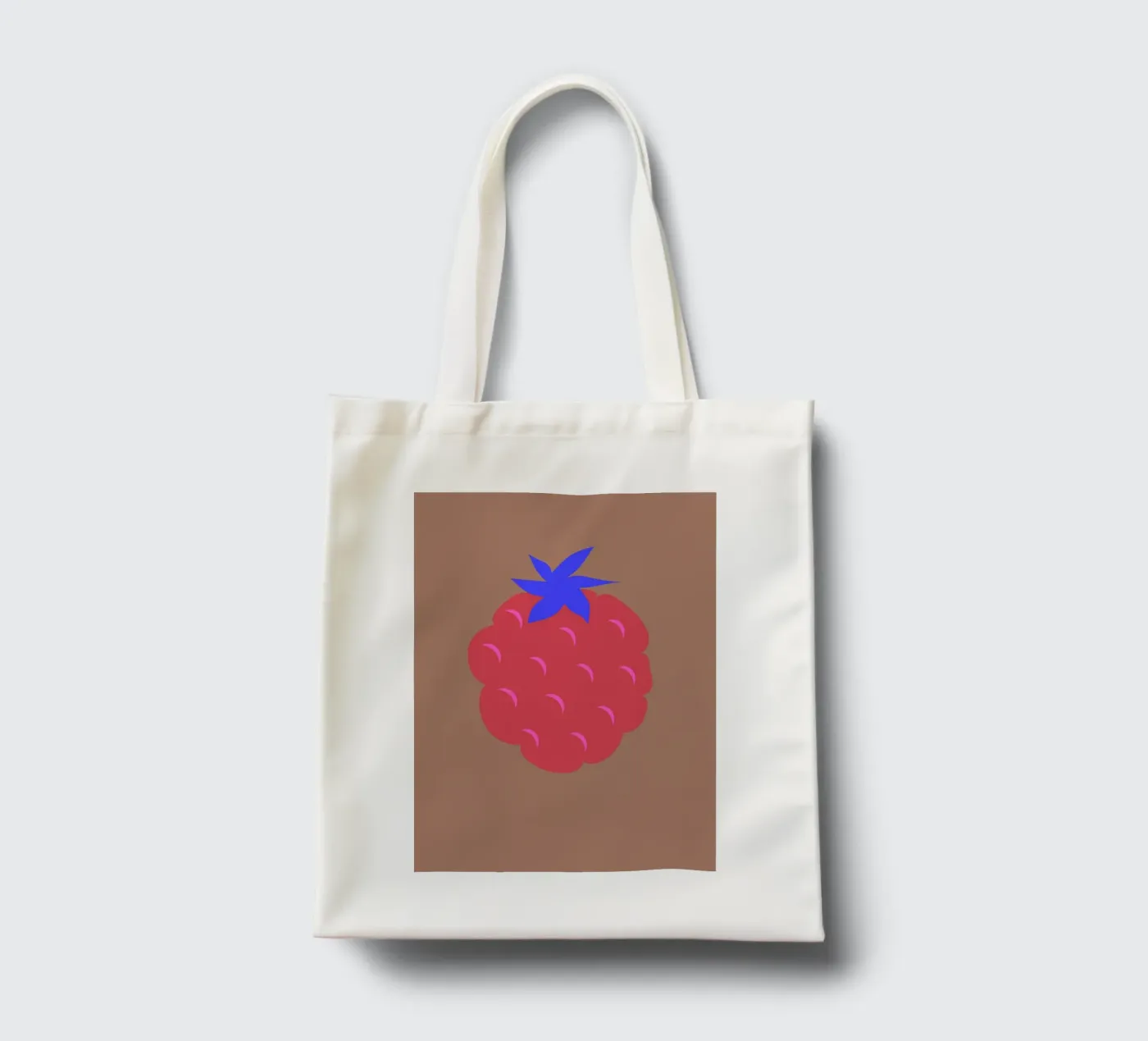 raspberry tote bag by FRICKE DESIGN