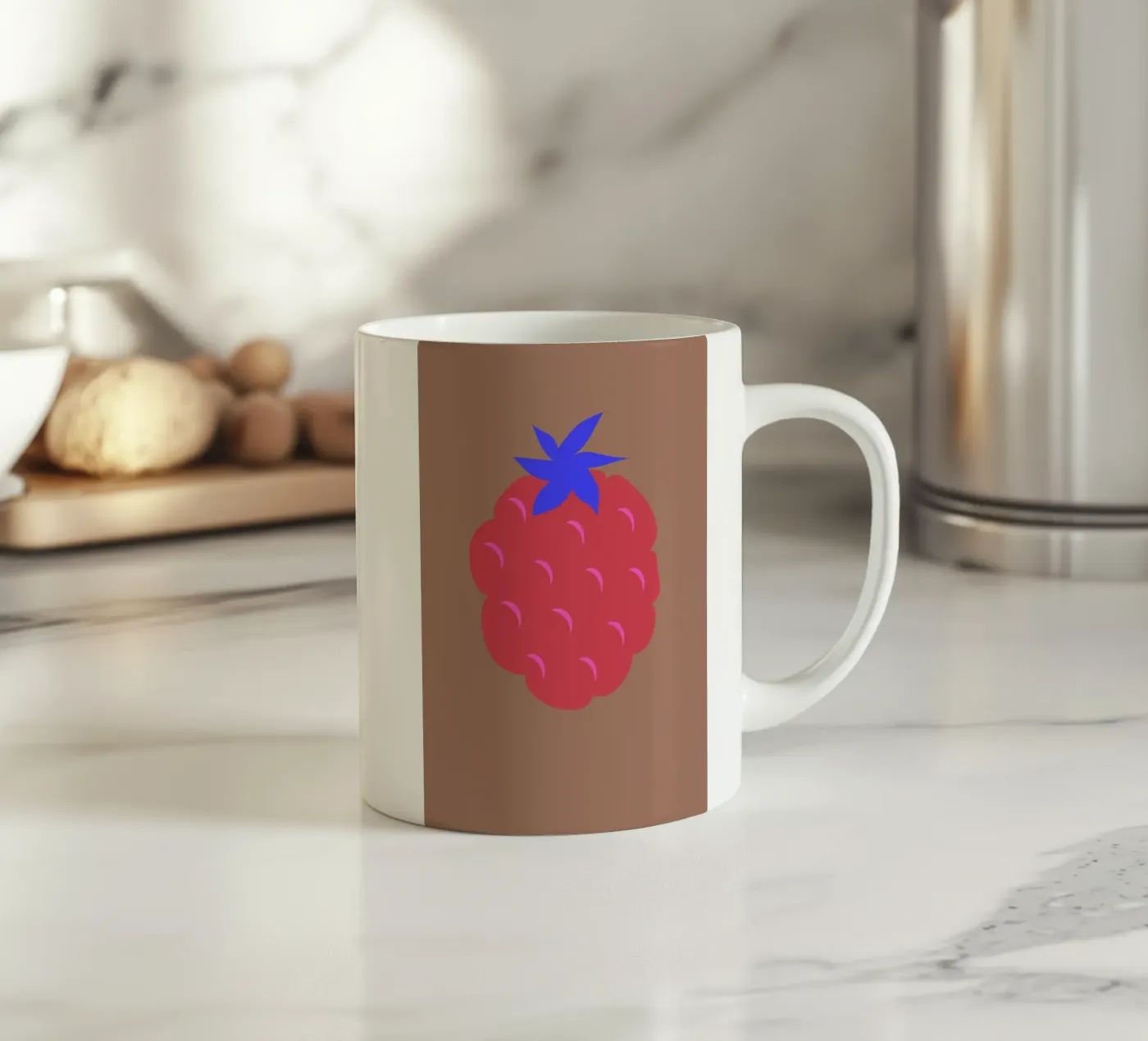 raspberry ceramic mug by FRICKE DESIGN