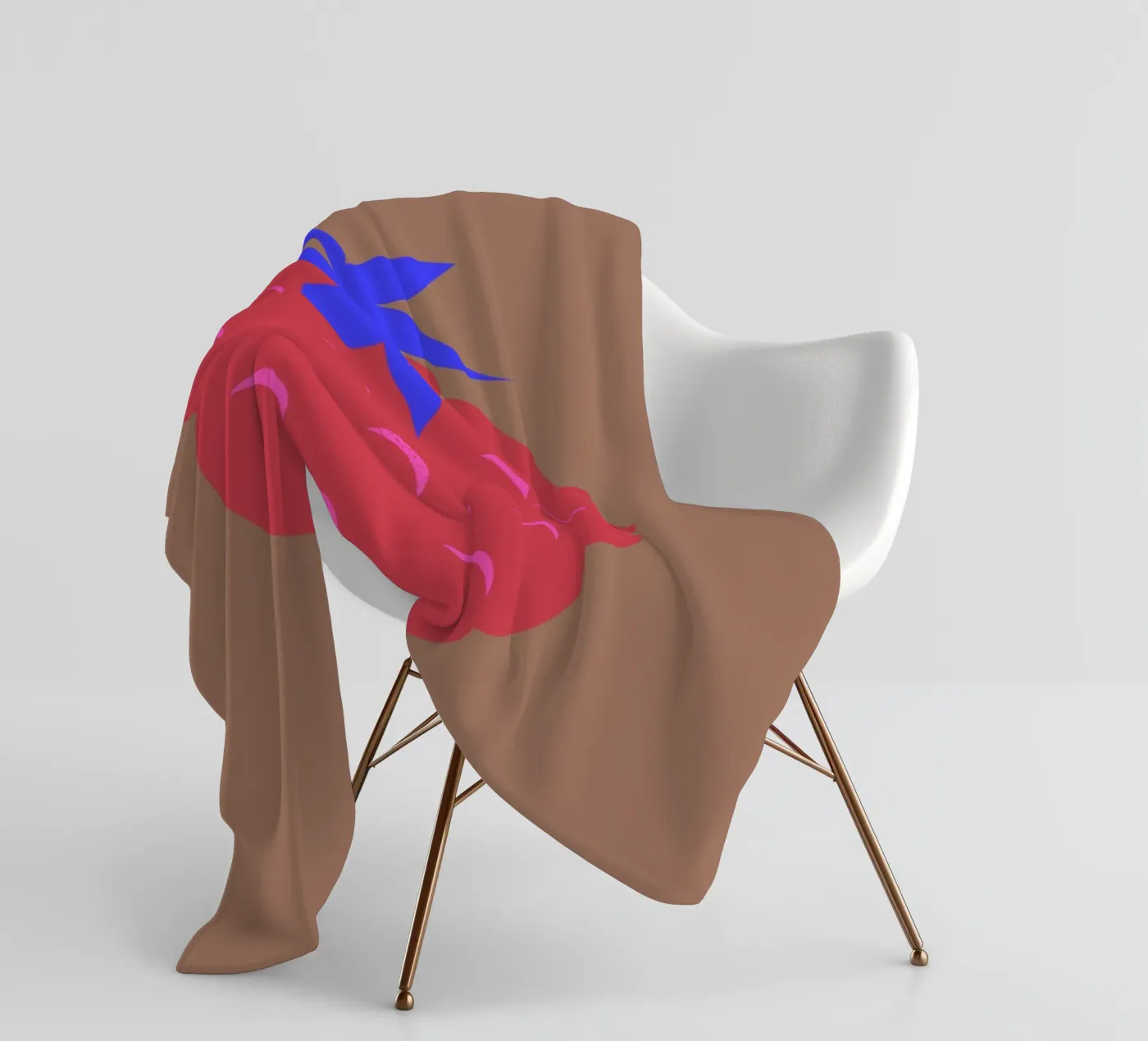 raspberry coperta in pile da FRICKE DESIGN