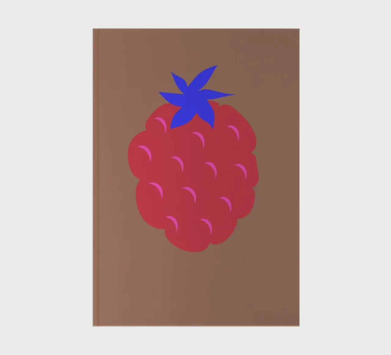 raspberry notebook by FRICKE DESIGN