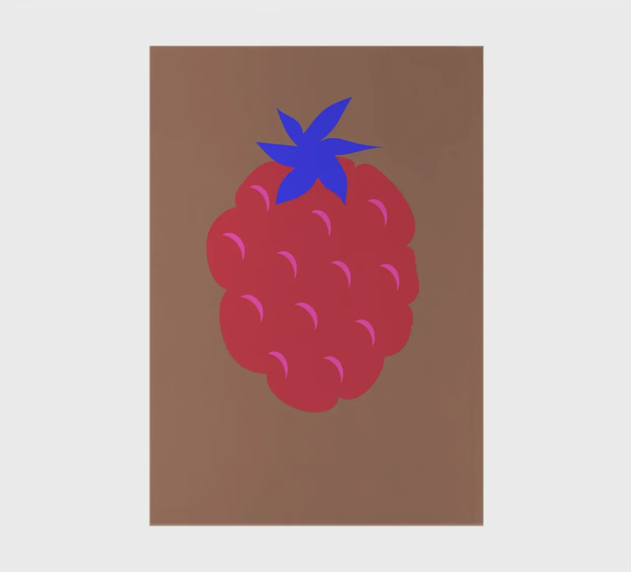 raspberry notebook by FRICKE DESIGN