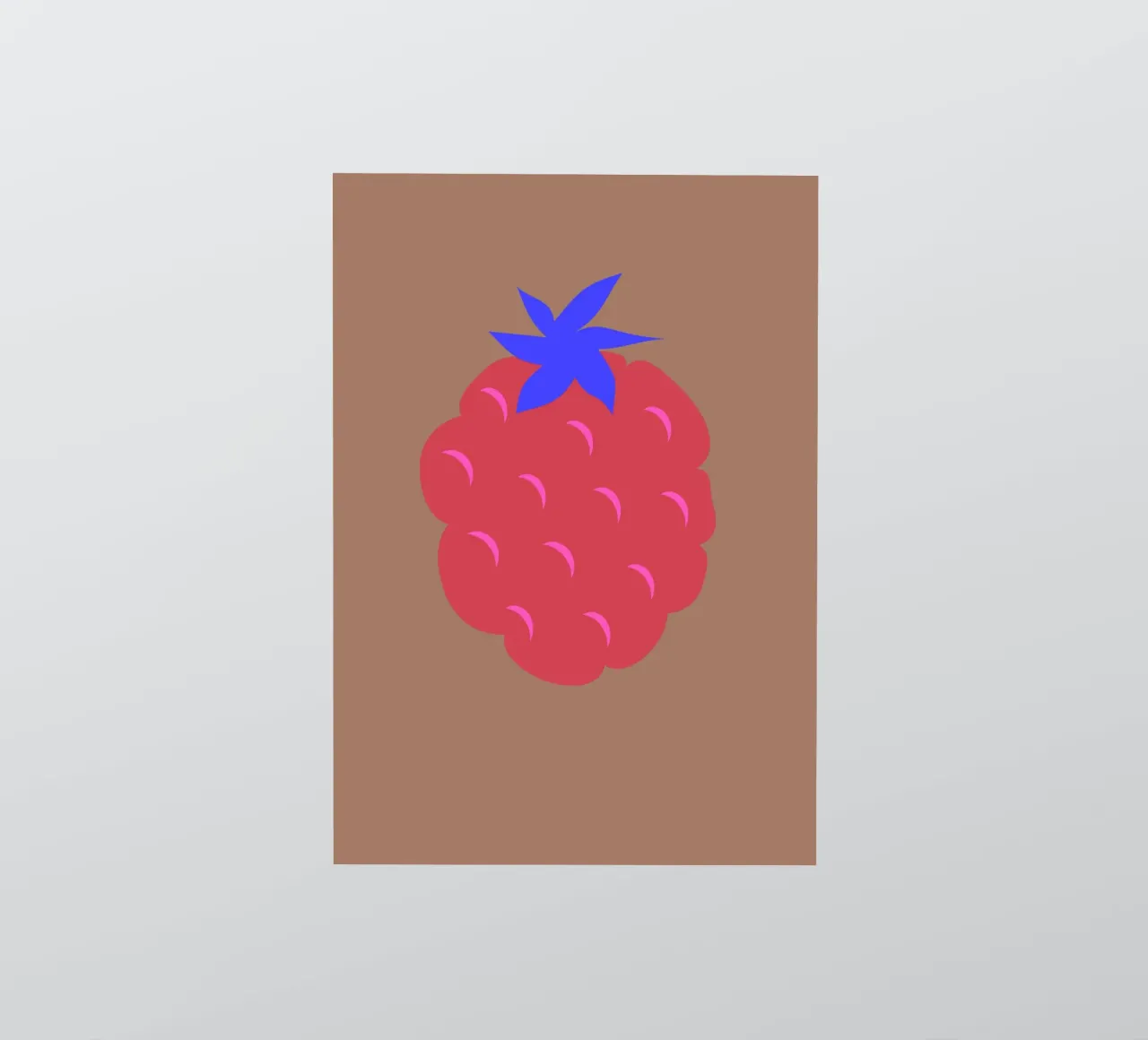 raspberry Sticker von FRICKE DESIGN