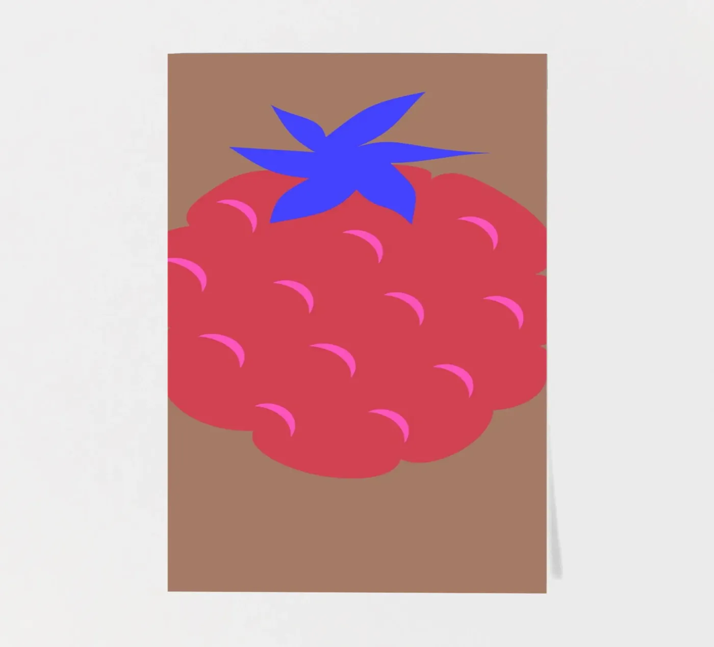 raspberry Stickerbogen von FRICKE DESIGN