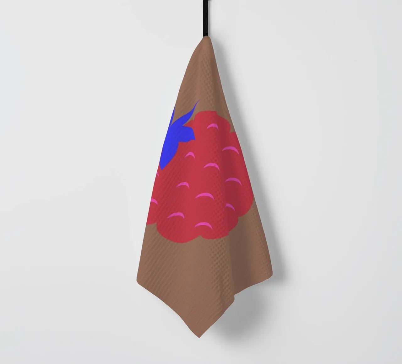 raspberry theedoek van FRICKE DESIGN