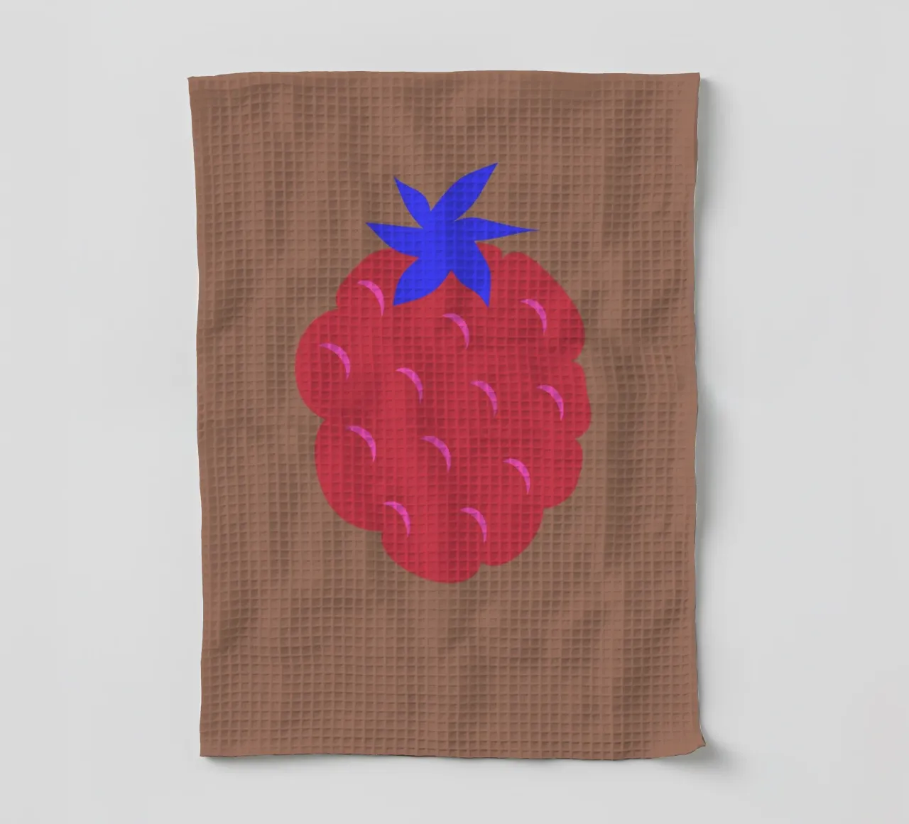 raspberry theedoek van FRICKE DESIGN