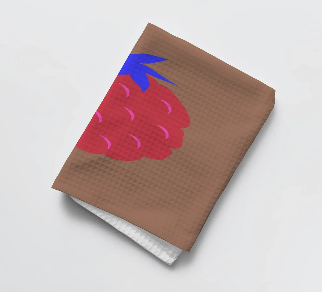 raspberry theedoek van FRICKE DESIGN