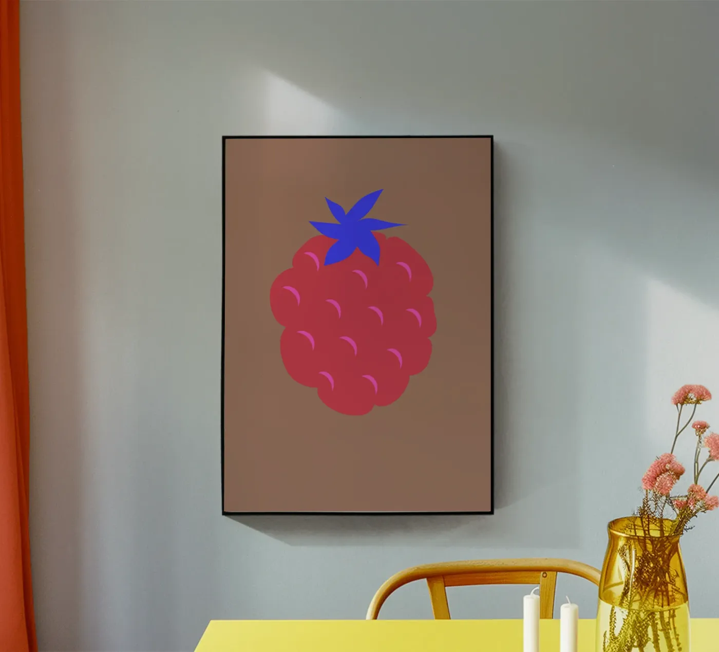 raspberry plexiglas de FRICKE DESIGN