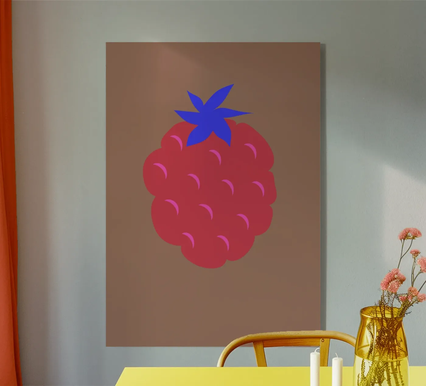 raspberry plexiglas de FRICKE DESIGN