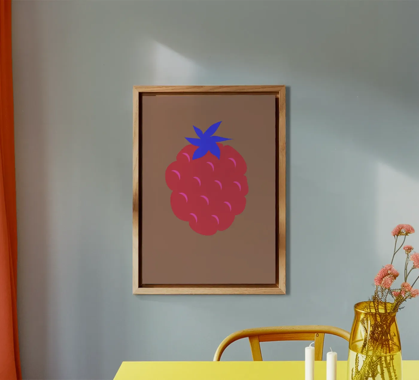 raspberry alluminio dibond da FRICKE DESIGN