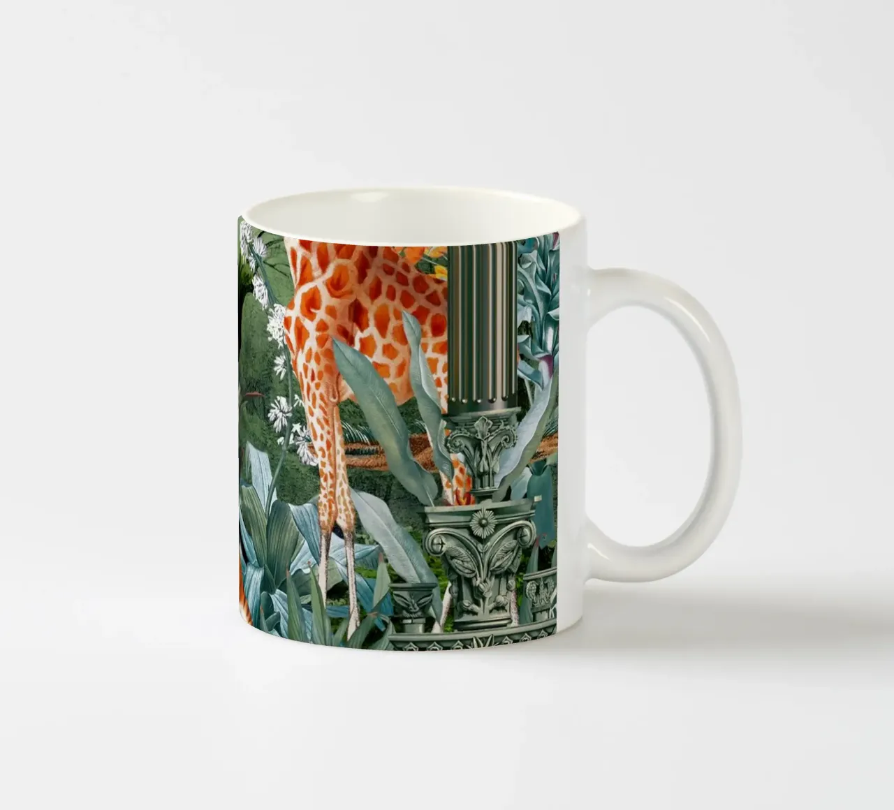 Beautiful Forest V tazza in ceramica da burcukorkmazyurek