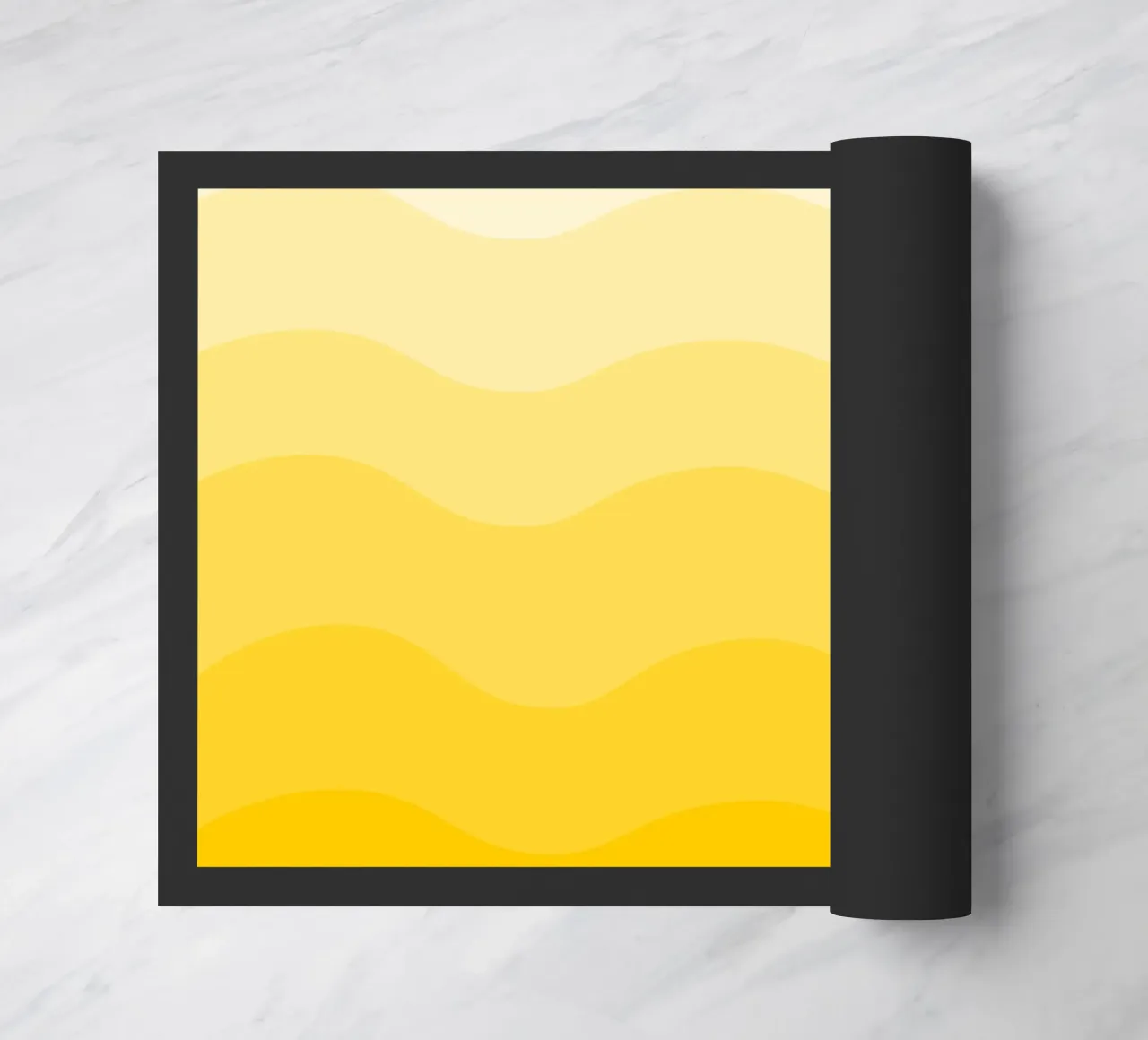 Yellow gradient design zerbino da baobabprintstore
