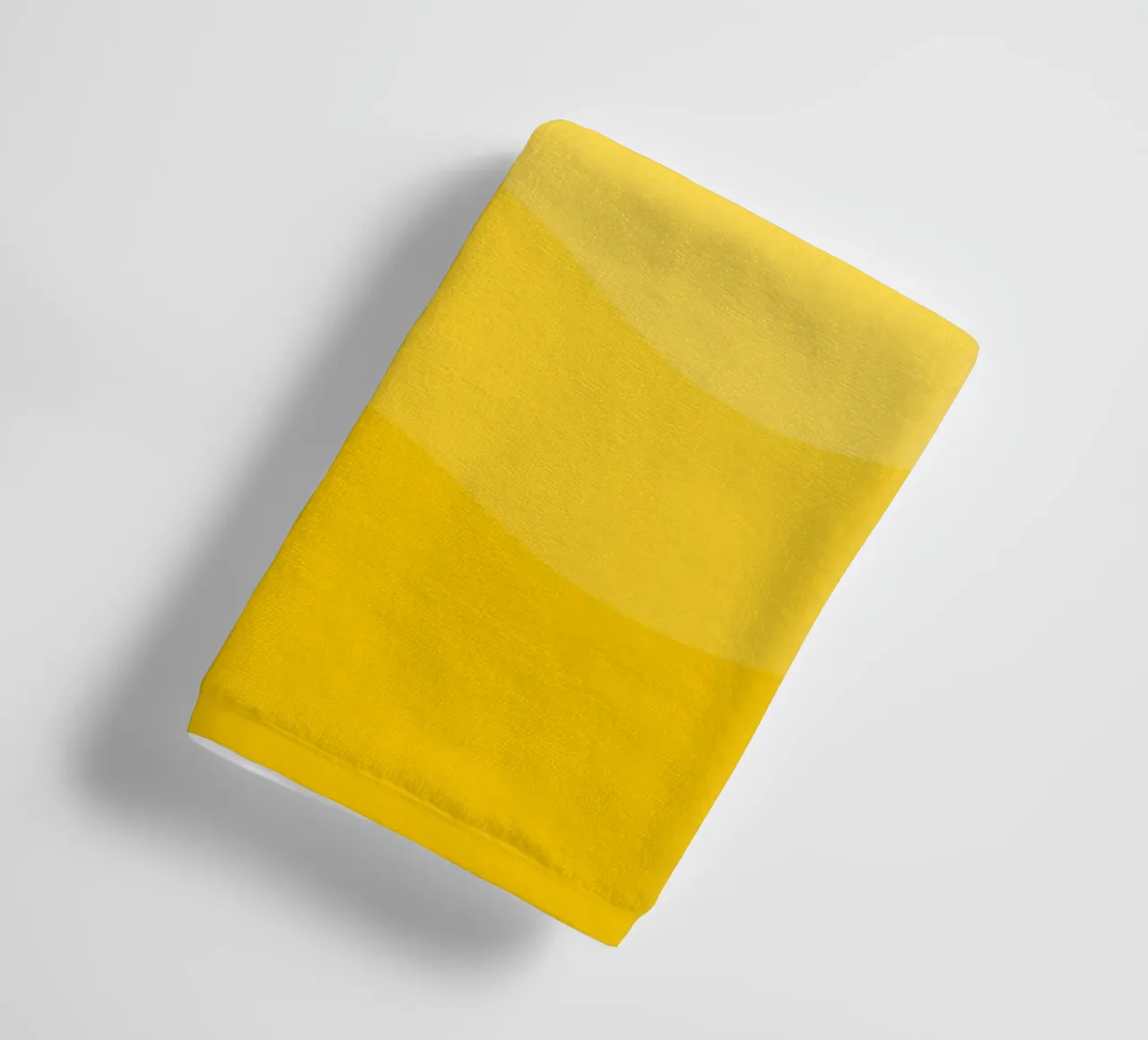 Yellow gradient design asciugamano da bagno da baobabprintstore