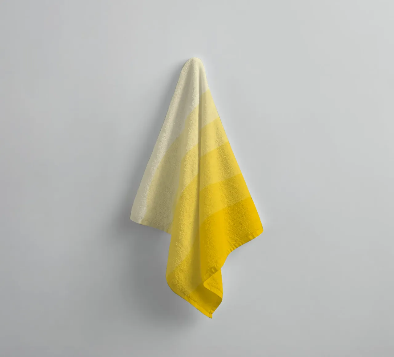 Yellow gradient design asciugamano da bagno da baobabprintstore