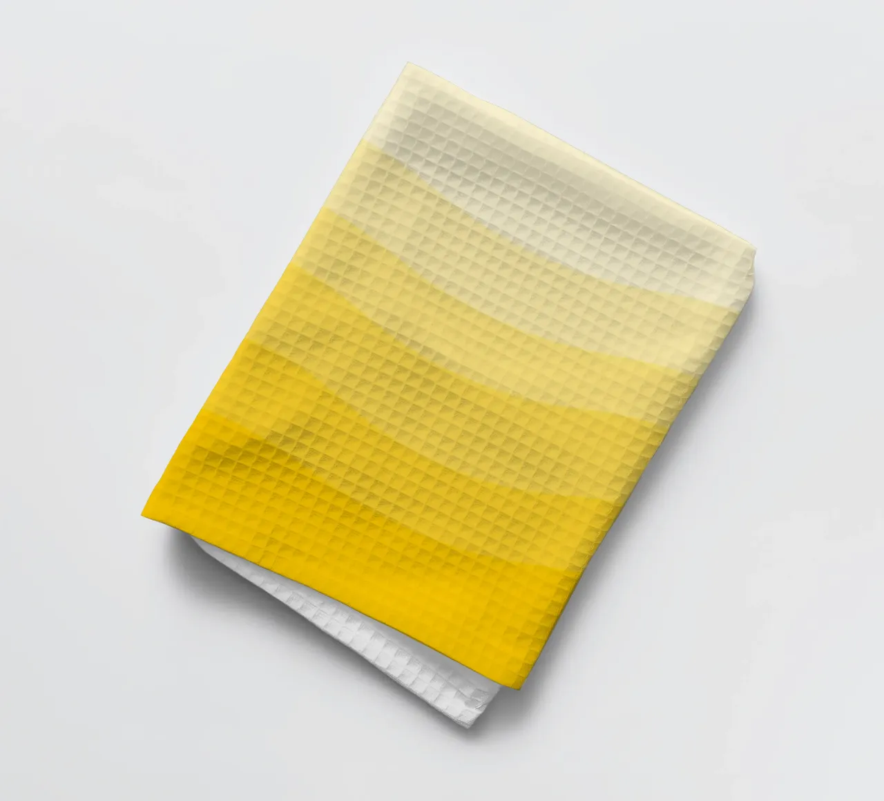 Yellow gradient design canovaccio da cucina da baobabprintstore