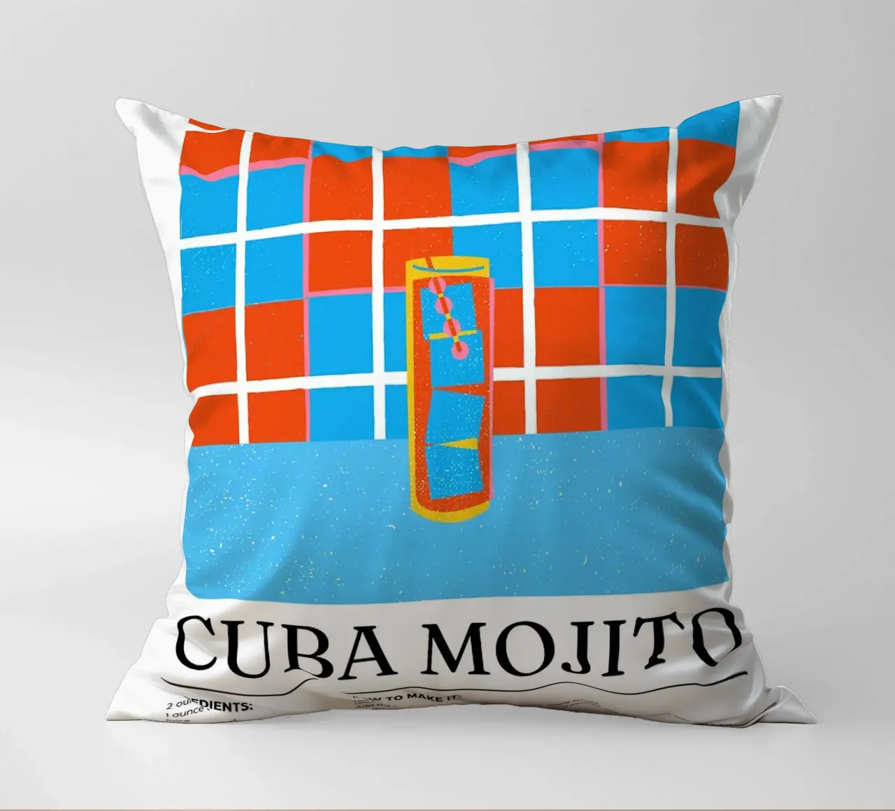 Cuba mojito cuscino da E Cannon