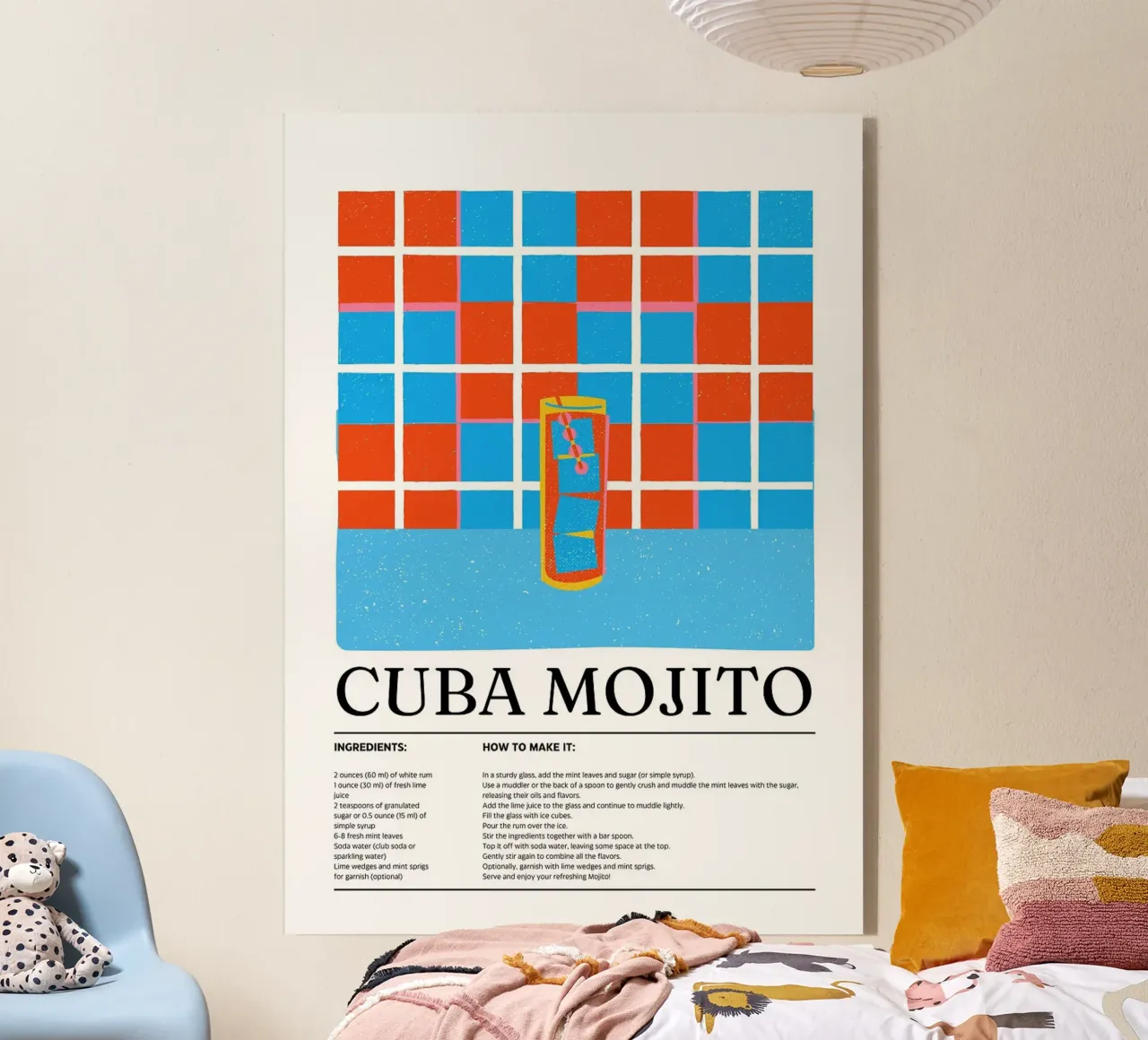 Cuba mojito plexiglass da E Cannon