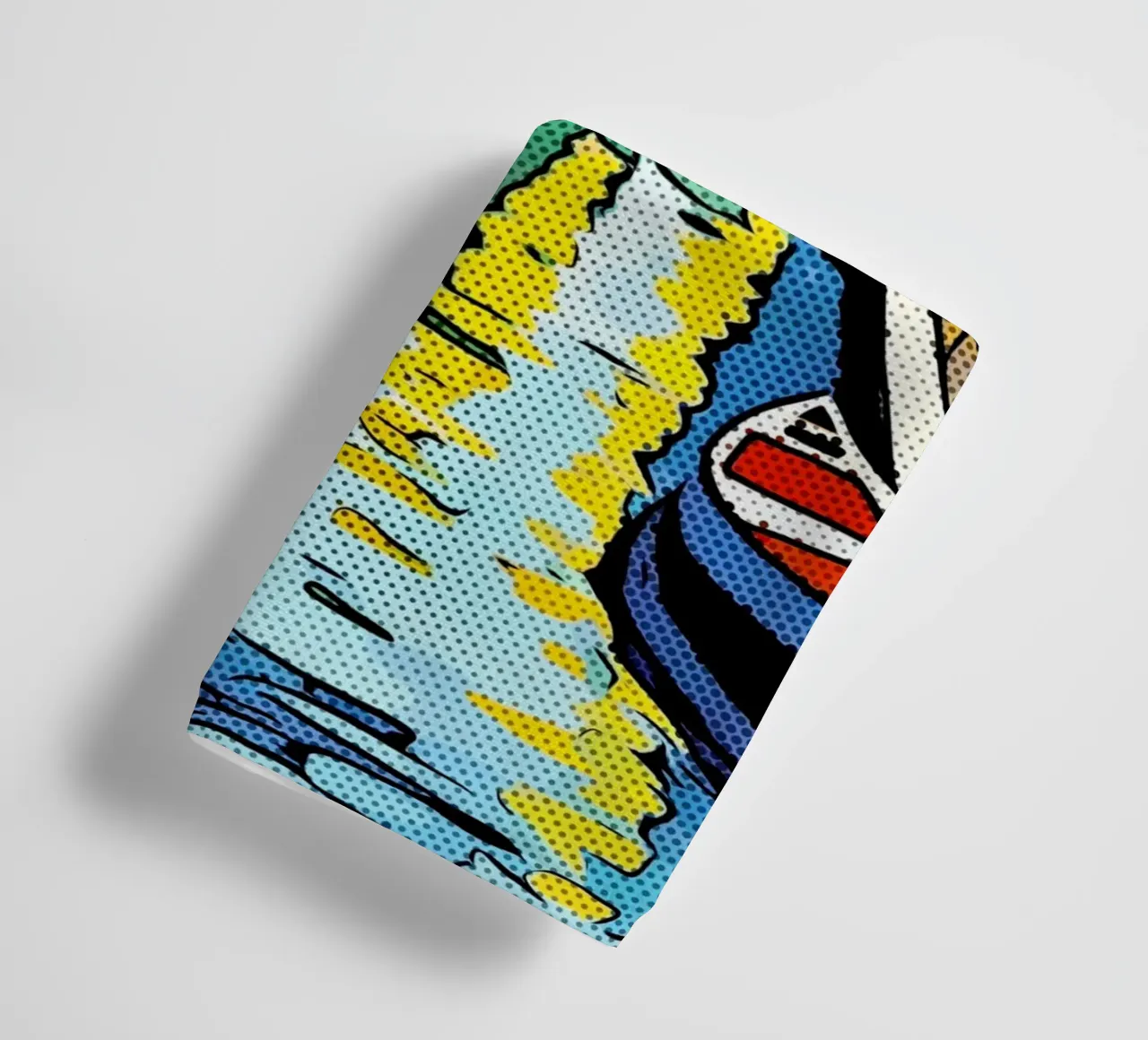 Sur la route en Europe, motif 3 serviette de bain de ZAMART - PopArt